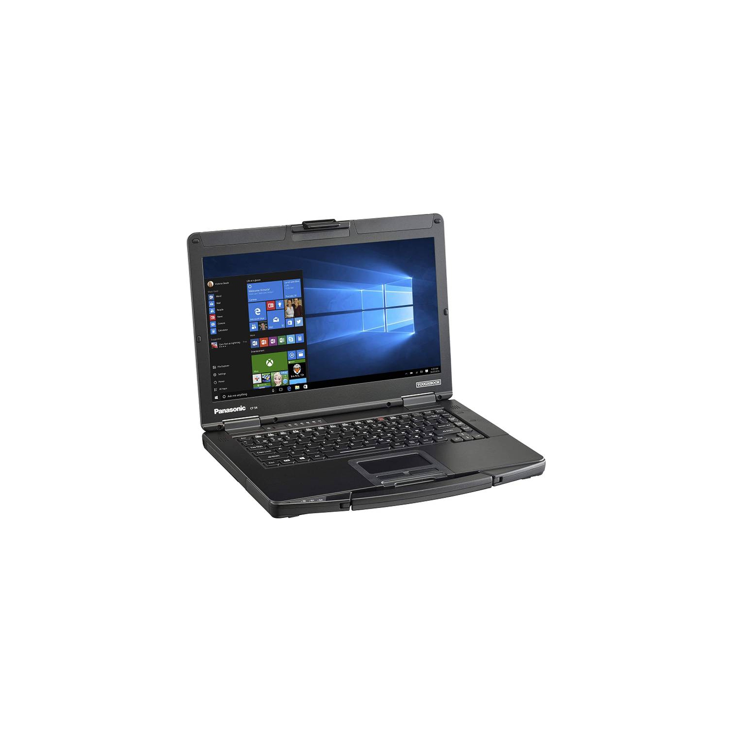 Remis à neuf : Toughbook 54 de Panasonic, CF-54 MK3, 14 po, Core I5-7300U 2,60GHZ d'Intel, 16&nbsp;Go, 512&nbsp;Go, 4G LTE, caméra Web DVD, Windows