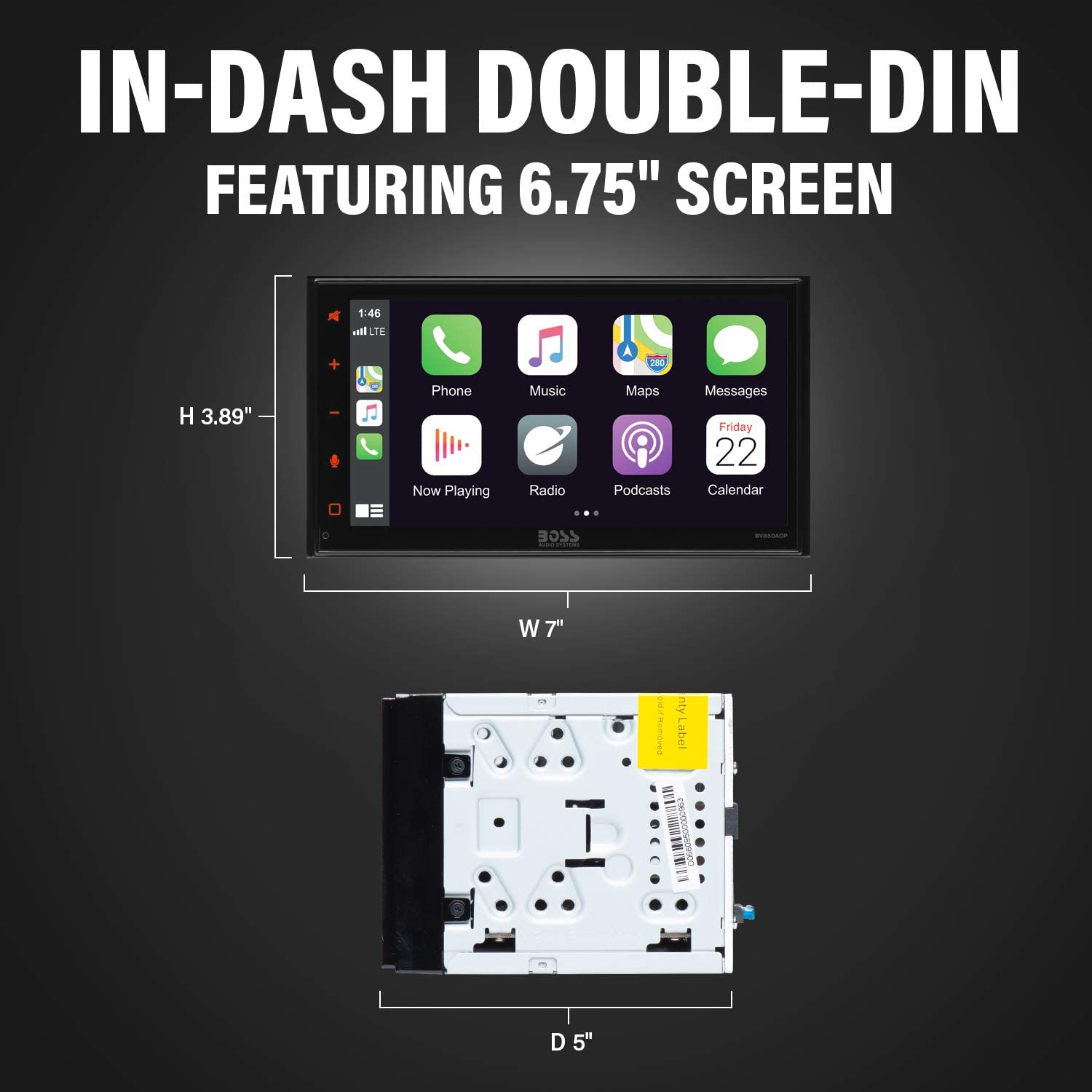 BOSS Audio Systems Elite BV850ACP Car Multimedia Player