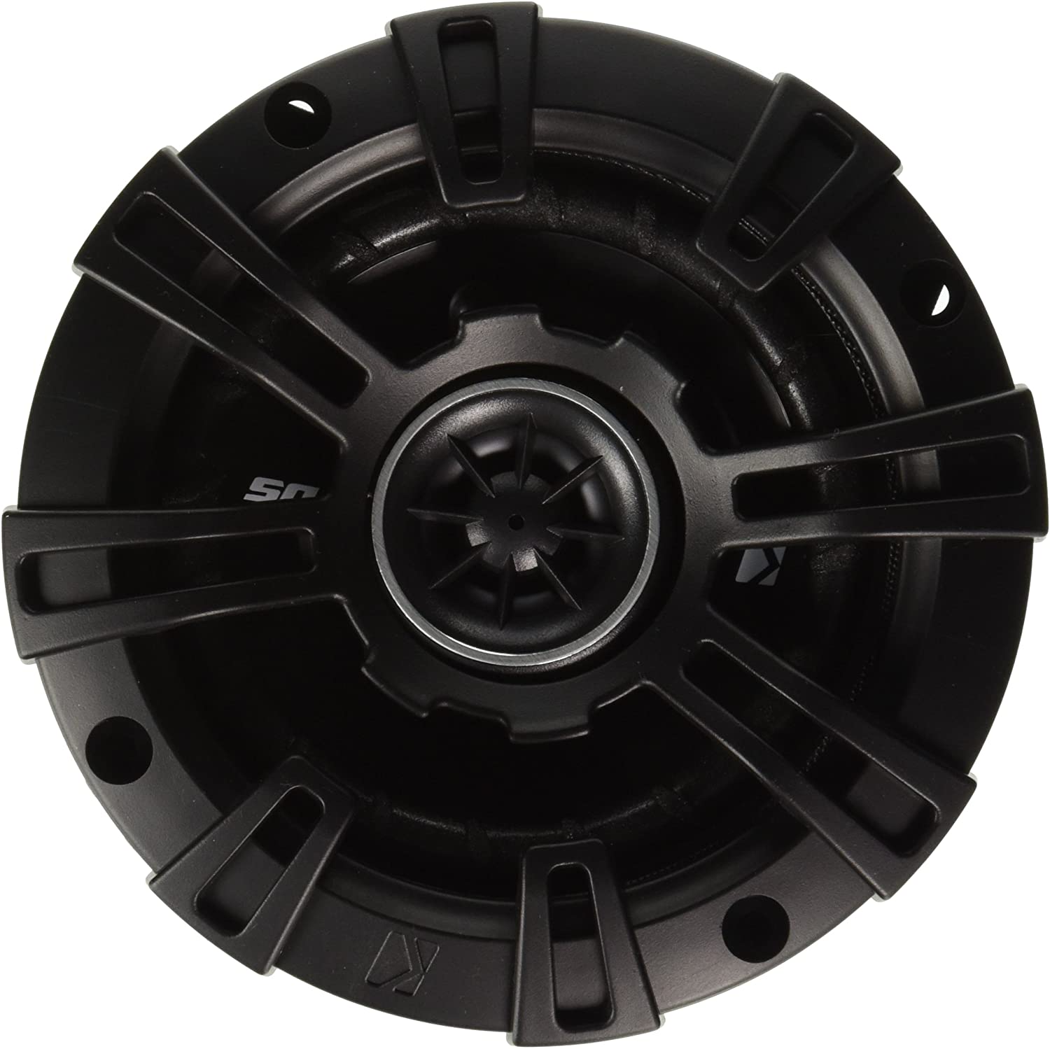 Kicker 43DSC44 D-Series 4-Inch 120 Watt 2-Way Coaxial Speakers, Black