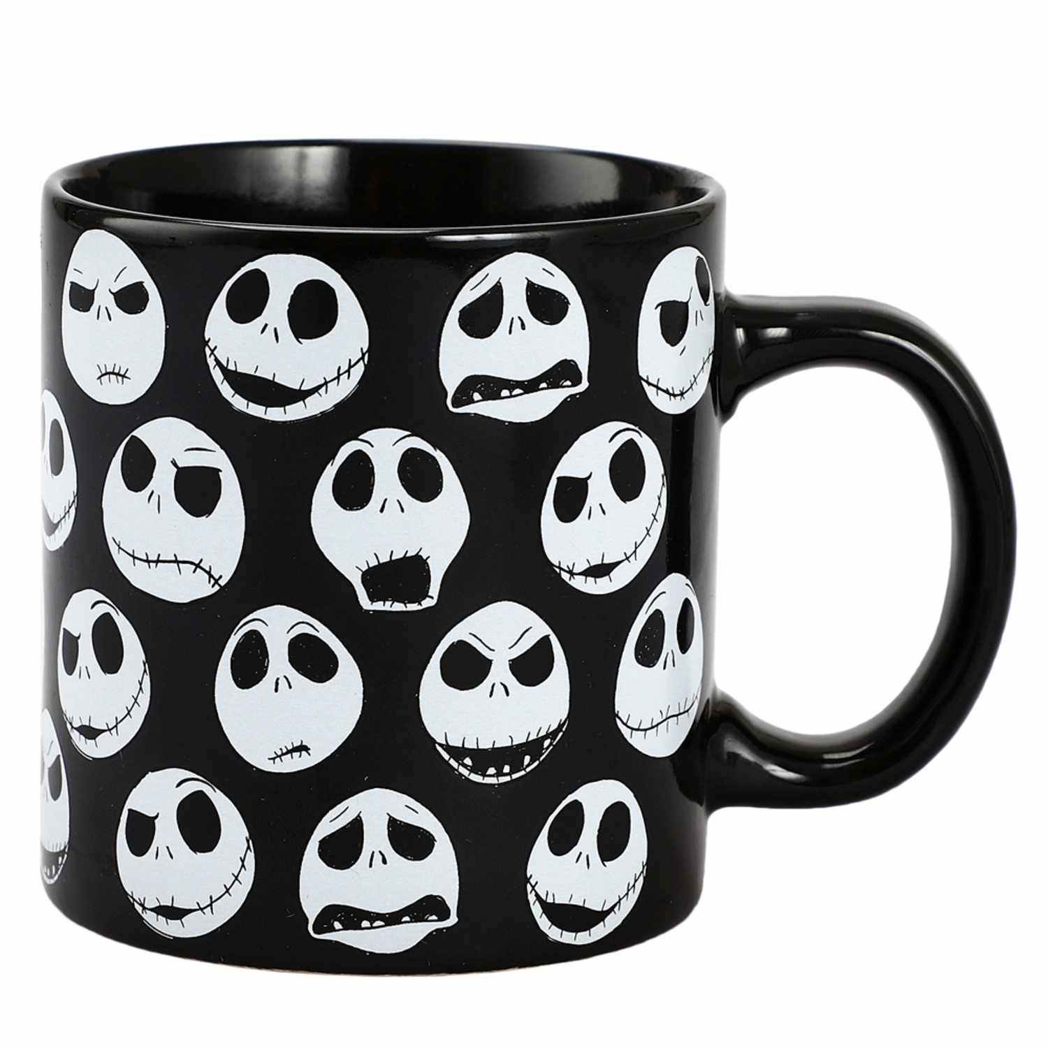 Tasse en céramique de 16 oz The Nightmare Before Christmas Jack Faces de Disney