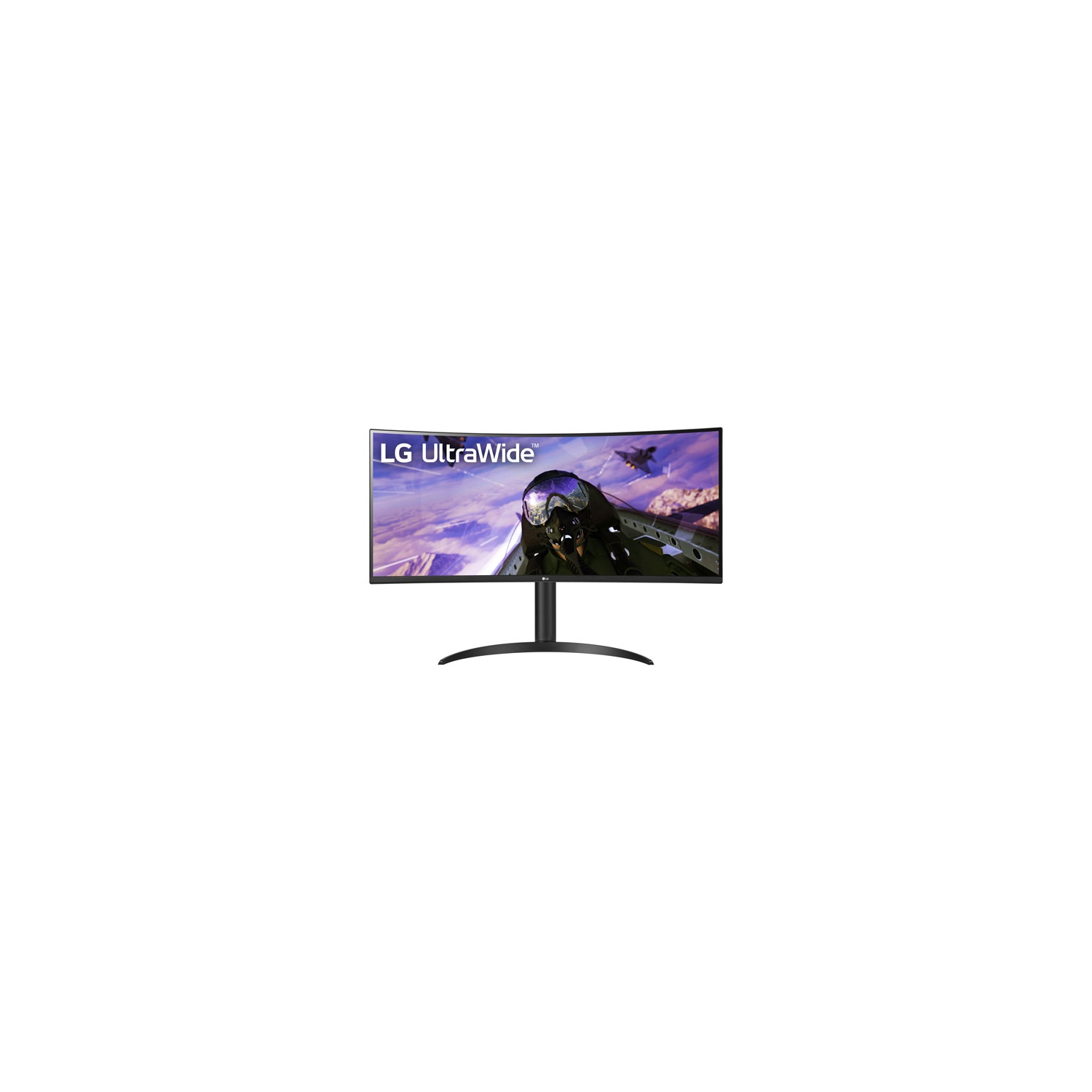 Open Box - LG UltraWide 34" 1440p WQHD 160Hz 5ms GTG Curved VA LED FreeSync Gaming Monitor (34WP65C-B) - Black