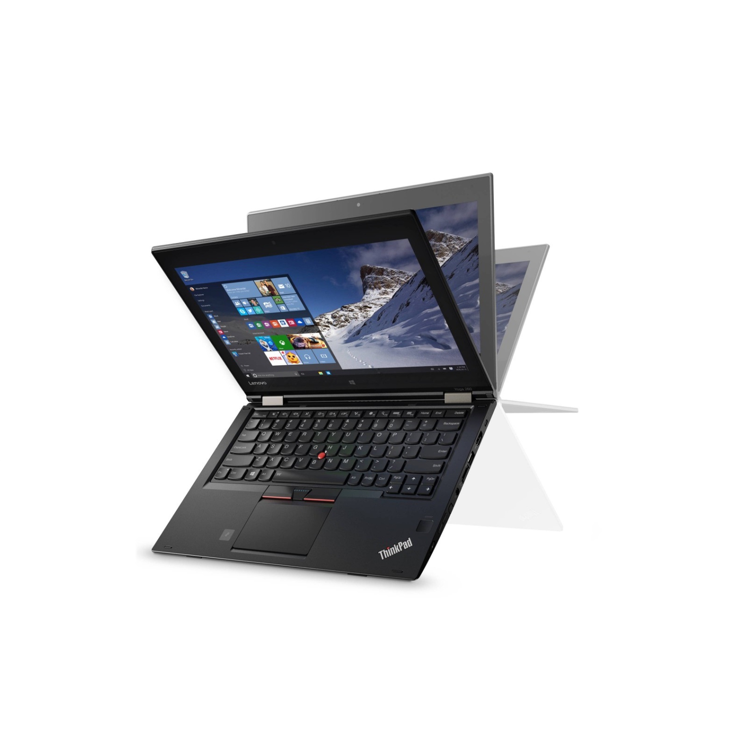 Refurbished (Good) - Lenovo ThinkPad Yoga 260 - i5 (6th Gen) 6300U - 8GB RAM - 1TB NVMe SSD - Intel HD Graphics 520 - Windows 10 Professional - 1 Year Warranty
