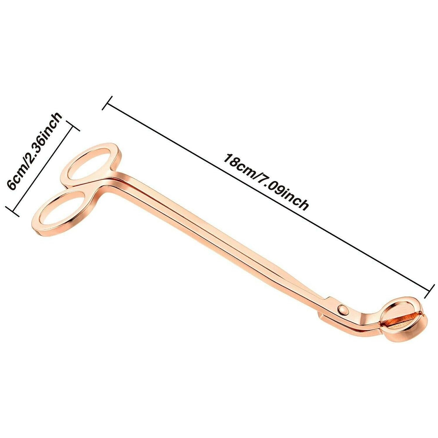 Arolly Stainless-Steel Candle Wick Trimmer/Clipper/Cutter Scissor with Arc Rechargeable USB Candle Lighter