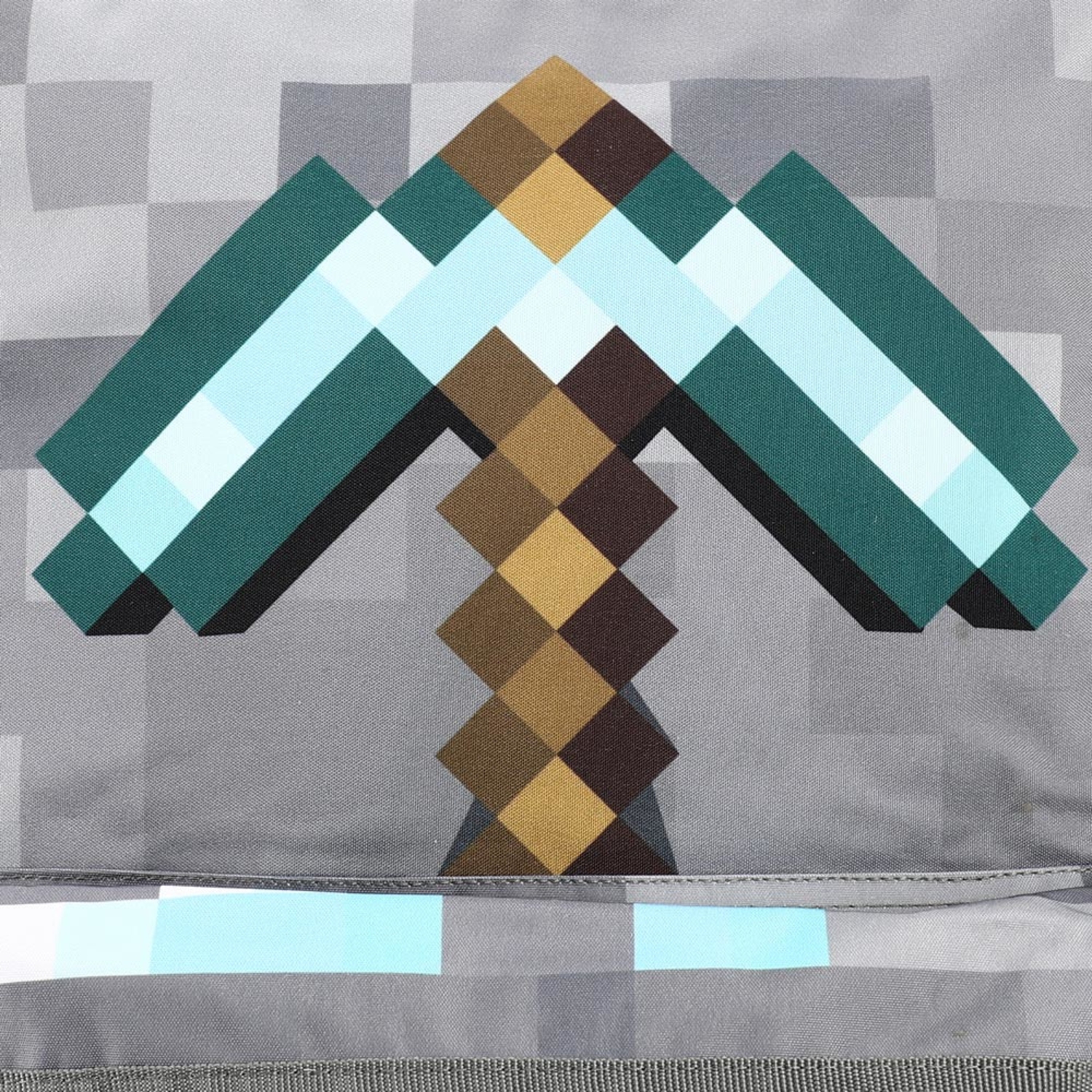 Minecraft Pickaxe Pixelated 17" Backpack
