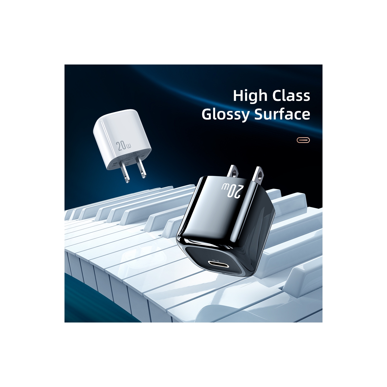 Mcdodo Mini Fast Charger 20W USB C Charger for New iPhone, Power Delivery 3.0 Fast Charger, USB C Wall Charger PD Charger Compatible Phone 13 Pro