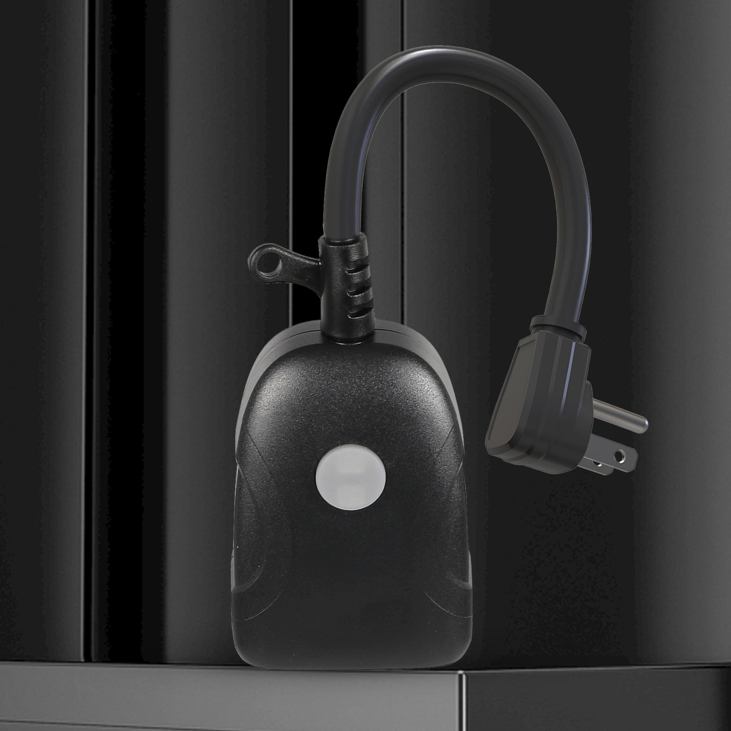 Prise intelligente Wi-Fi intérieure extérieure 2,4 GHz à 2 prises avec minuterie, compatible avec Alexa, Google Home - PrimeCables®