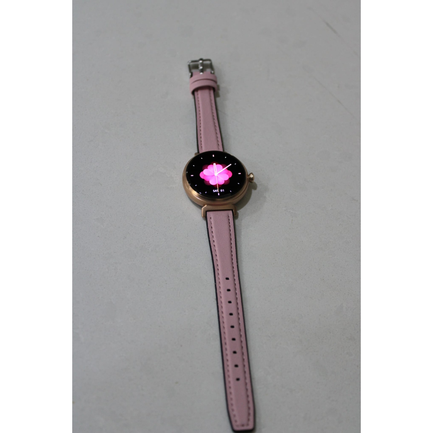 ISPEKTRUM Smartini Mini Smart Watch for Women 1" HD Screen Bluetooth Calls & Text Multiple Sports Mode Fitness Tracker Heart Rate & BP Monitor Works