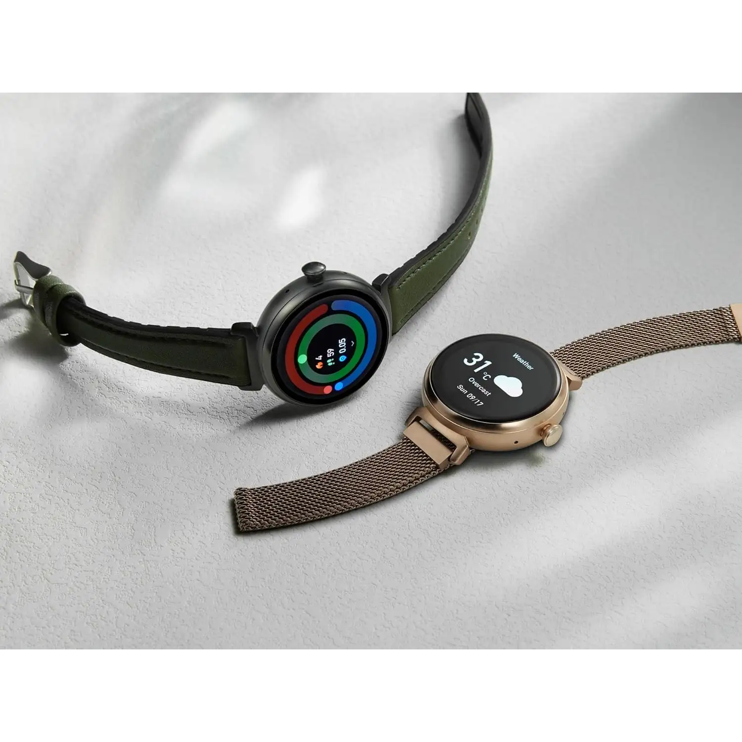 ISPEKTRUM Smartini Mini Smart Watch for Women 1" HD Screen Bluetooth Calls & Text Multiple Sports Mode Fitness Tracker Heart Rate & BP Monitor Works