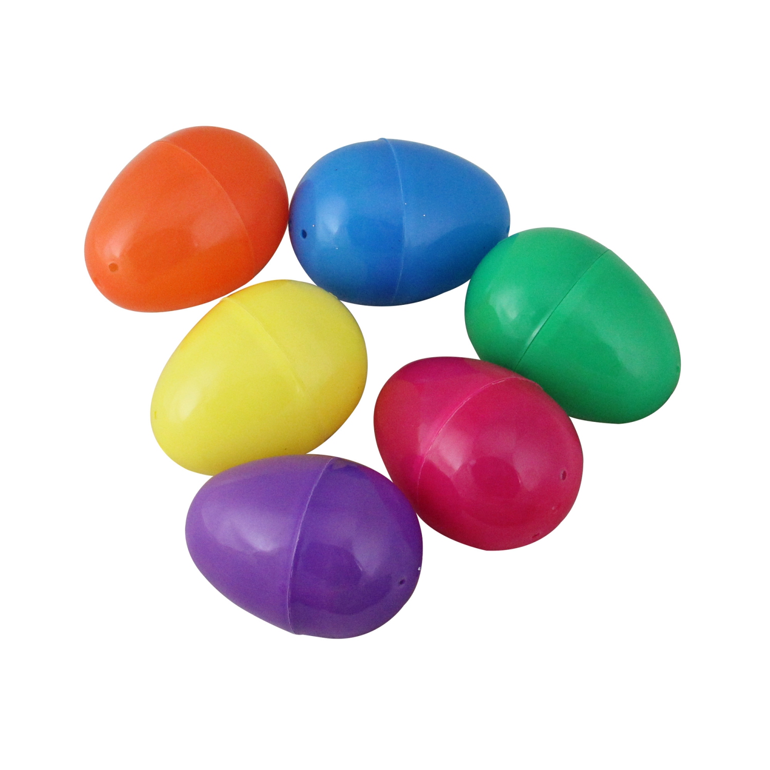 Club Pack of 60 Multi-Colored Small Pop Open Easter Eggs 2.5"