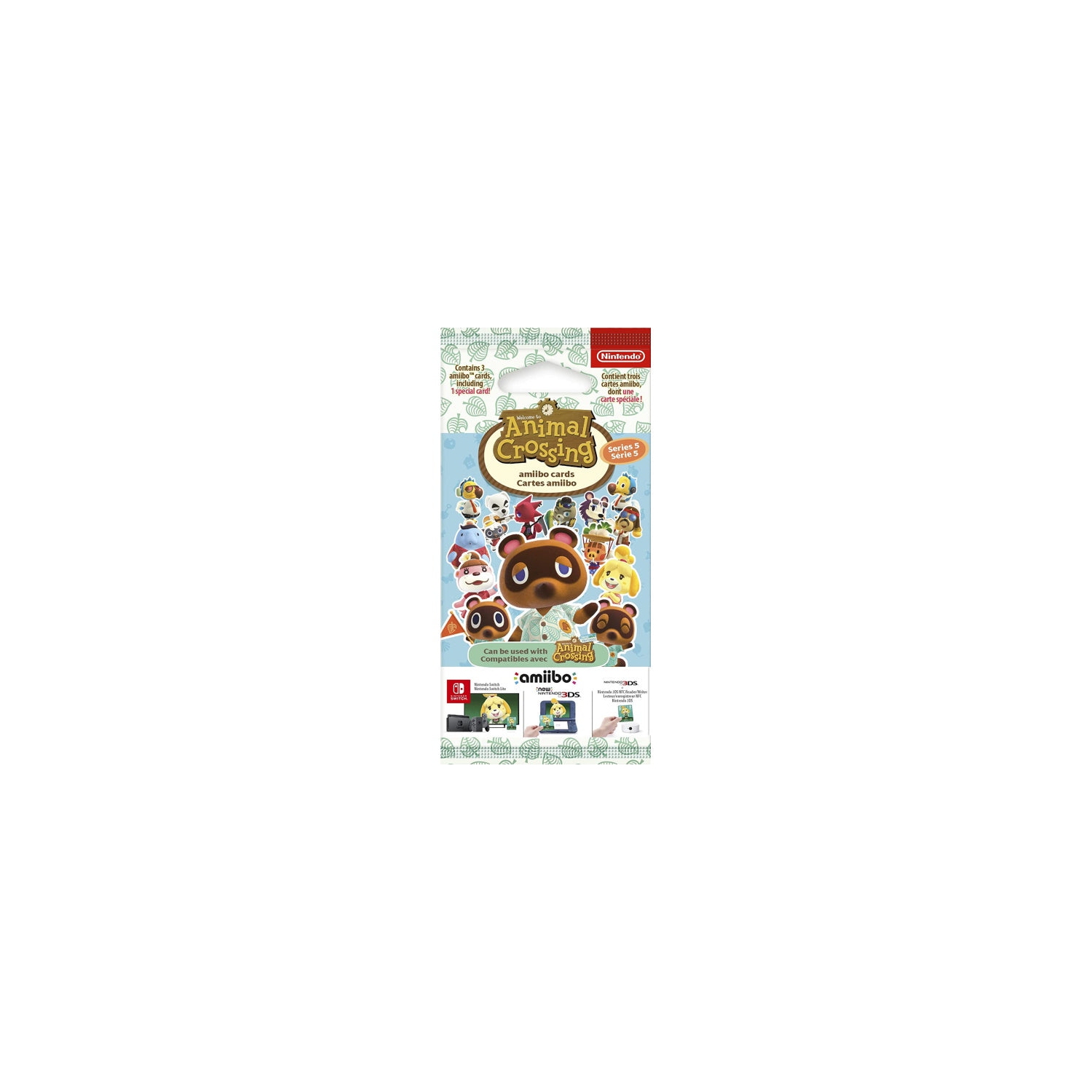 Nintendo Animal Crossing Amiibo Cards - Series 5 - 3 Card Pack [Nintendo Accessory]