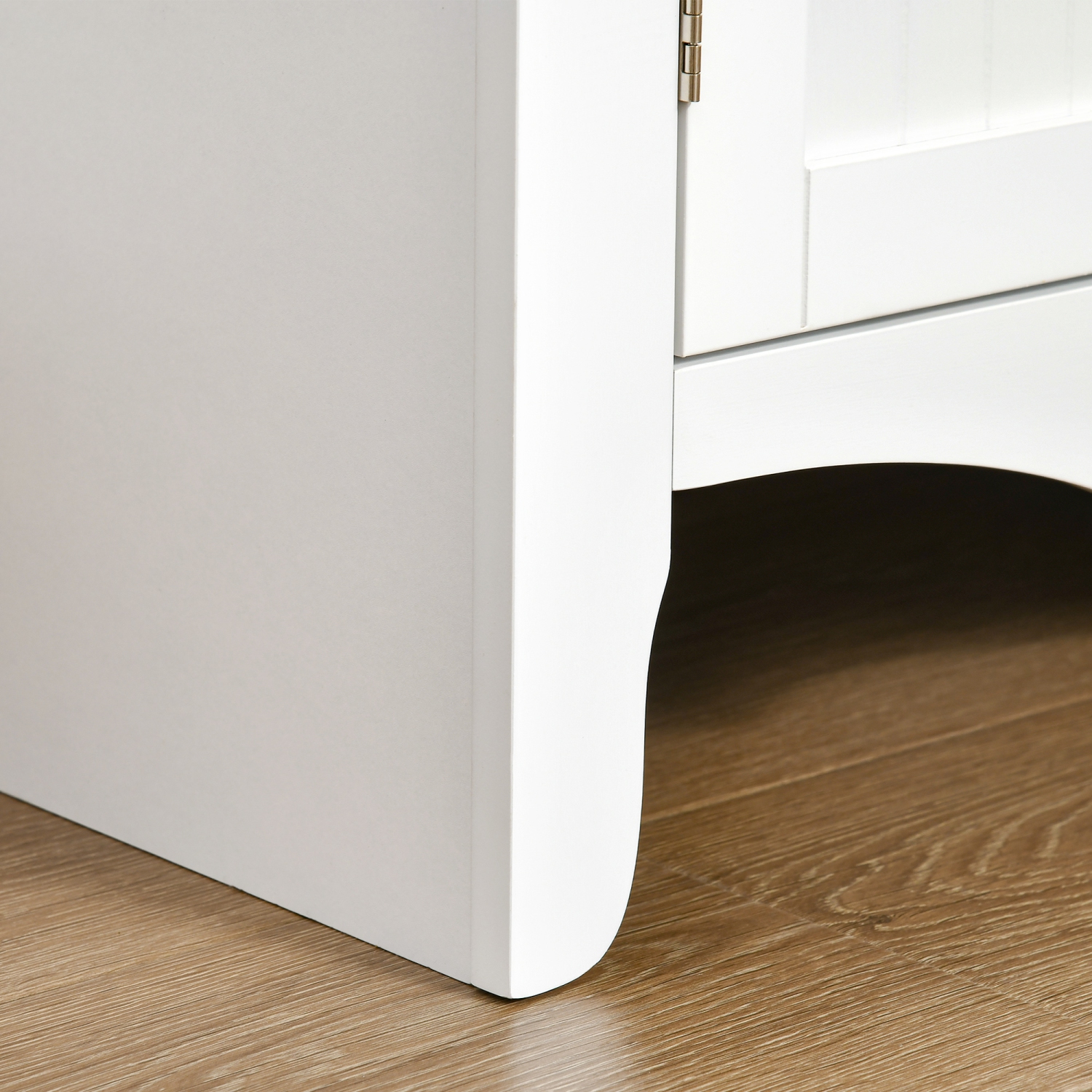 HOMCOM Buffet de cuisine de 71 po avec huche, armoire de rangement de style fermier avec tiroir utilitaire, armoires à 3 portes et étagères à 5