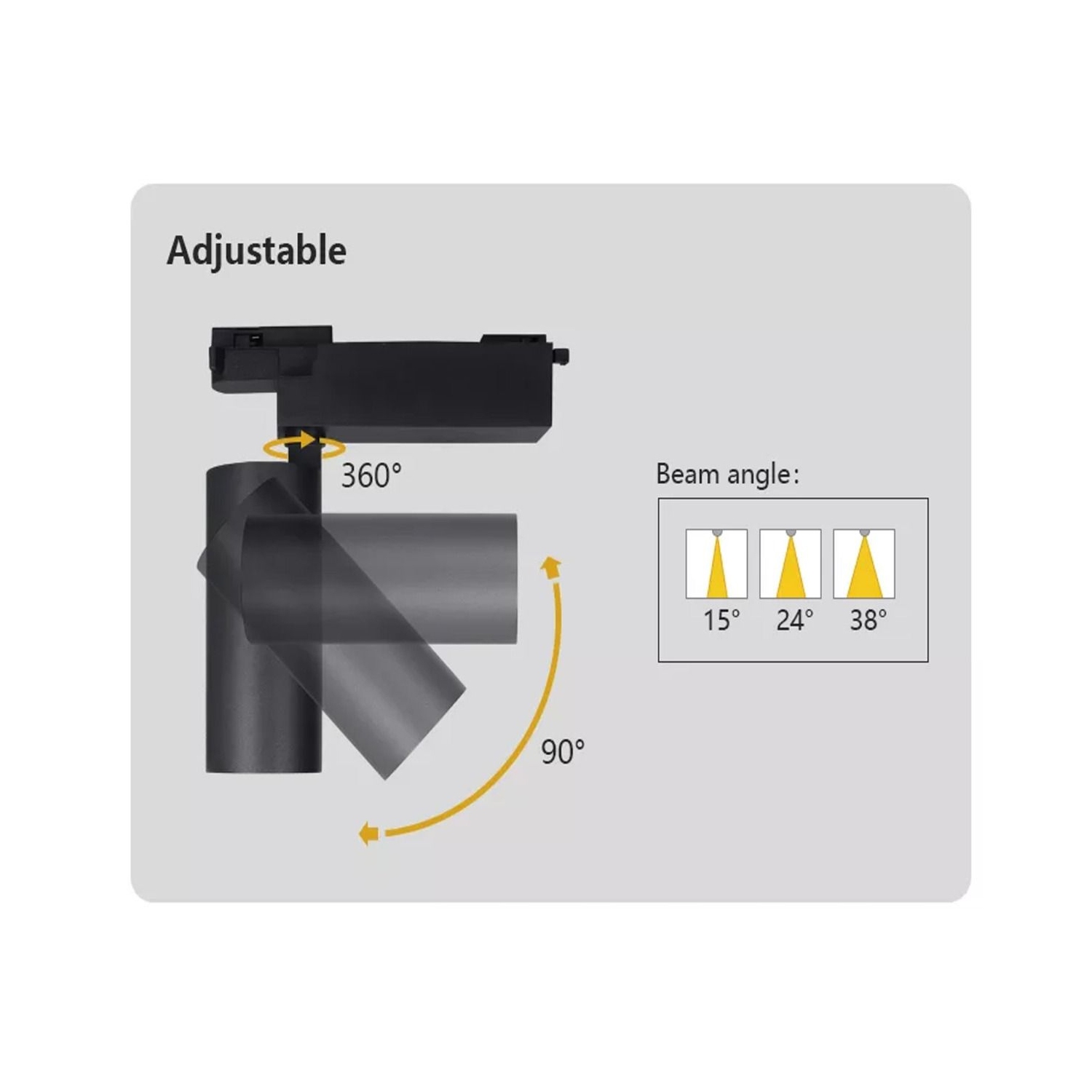 Ceiling Light, Spotlight Ceiling Bar in Matt Black, Ceiling Lights Spotlights with Socket Industrial 3 Way Light Ceiling Indoor Spot Light for