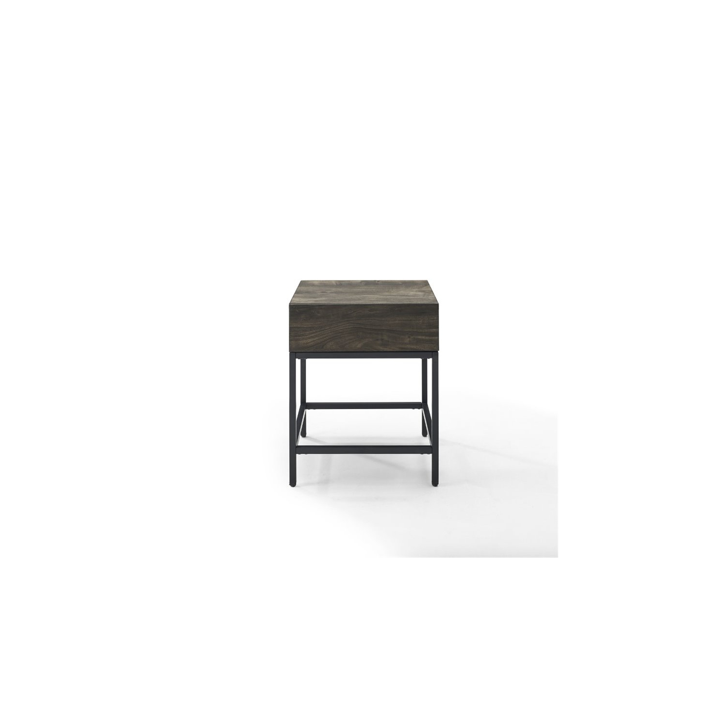Crosley Jacobsen 1 Drawer End Table in Brown Ash