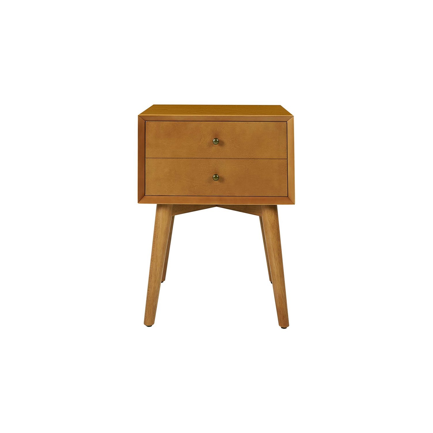 Crosley Landon 1 Drawer Nightstand in Acorn