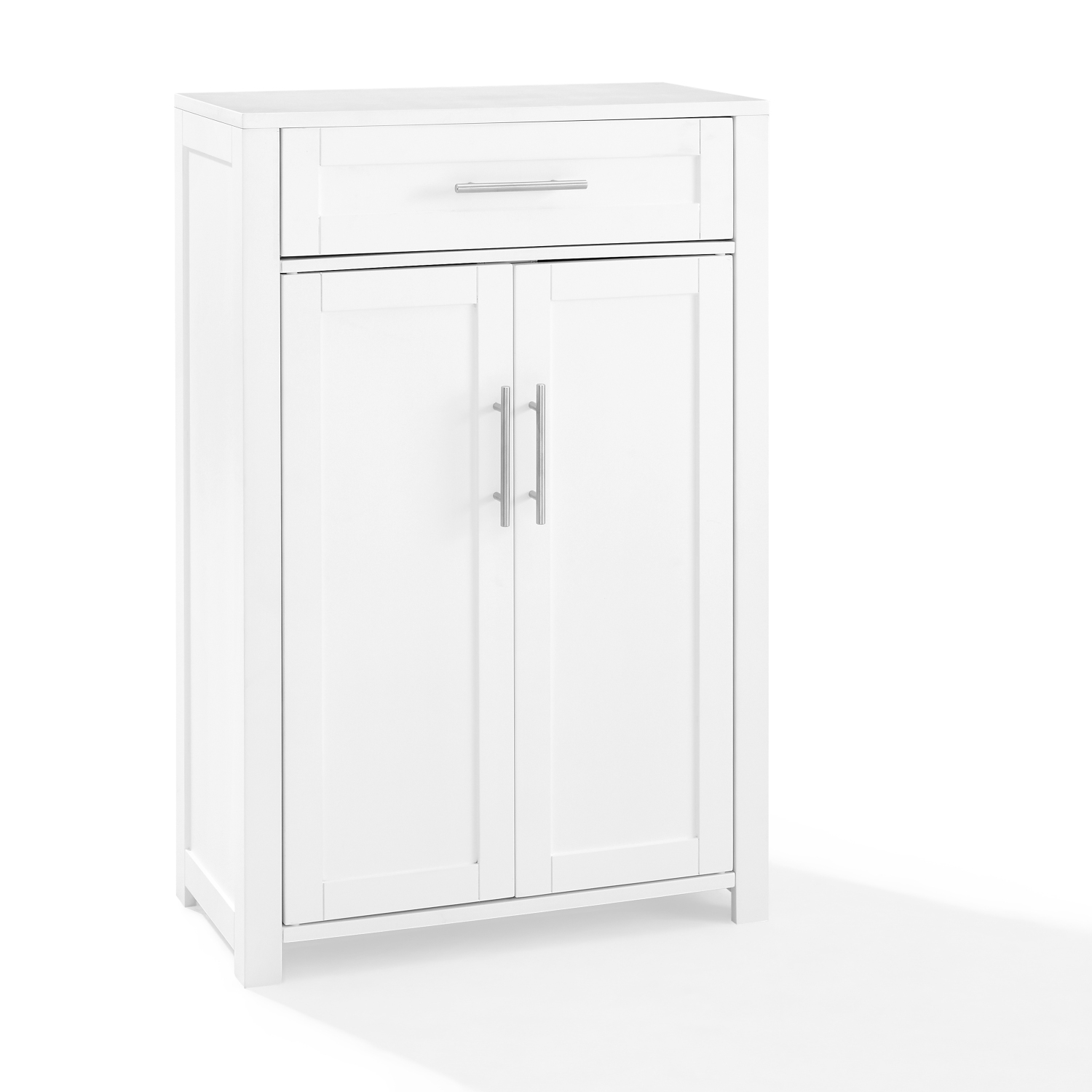 CROSLEY Savannah Storage Cabinet White