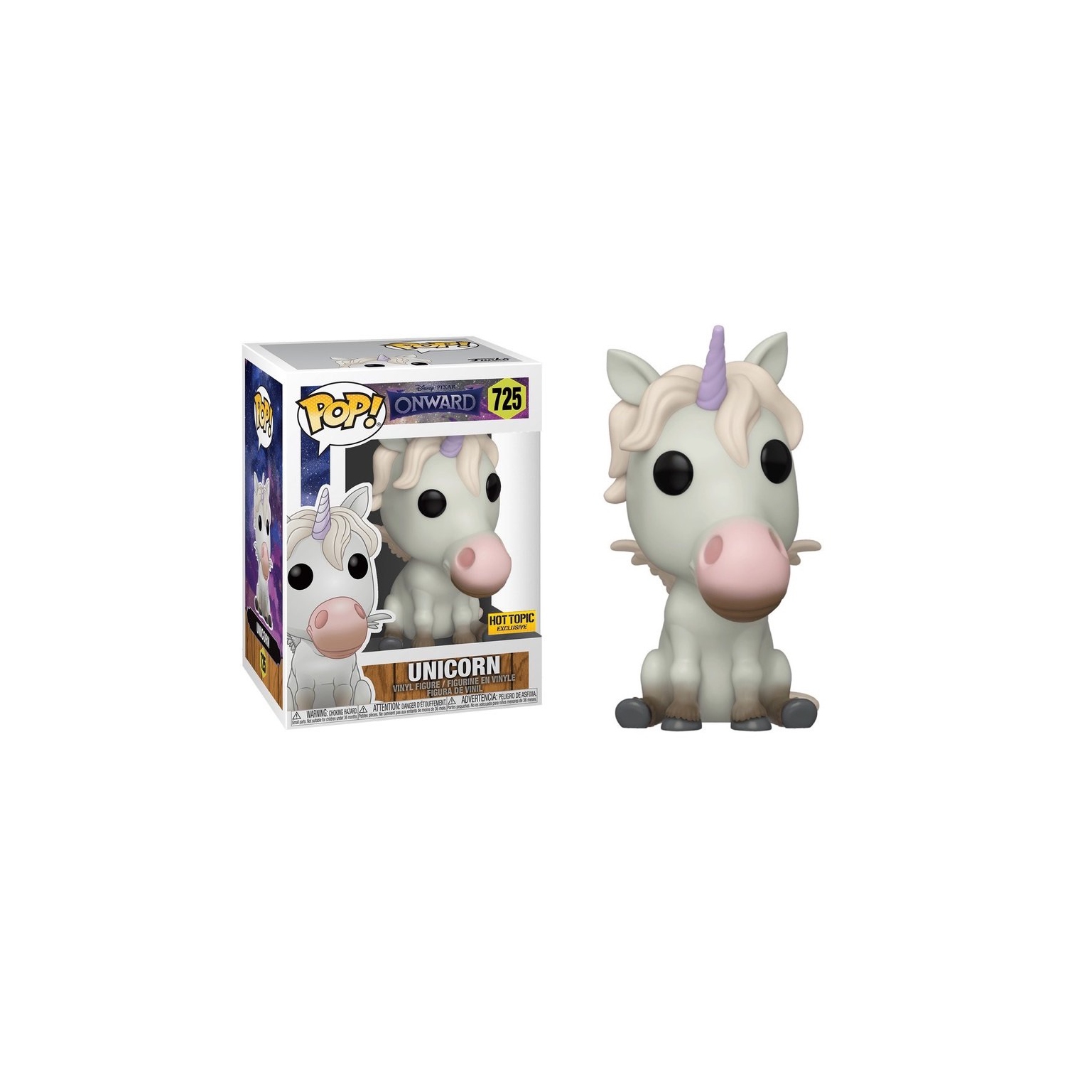 Funko Pop! Disney Onward Vinyl Figure Unicorn #725 Hot Topic Exclusive