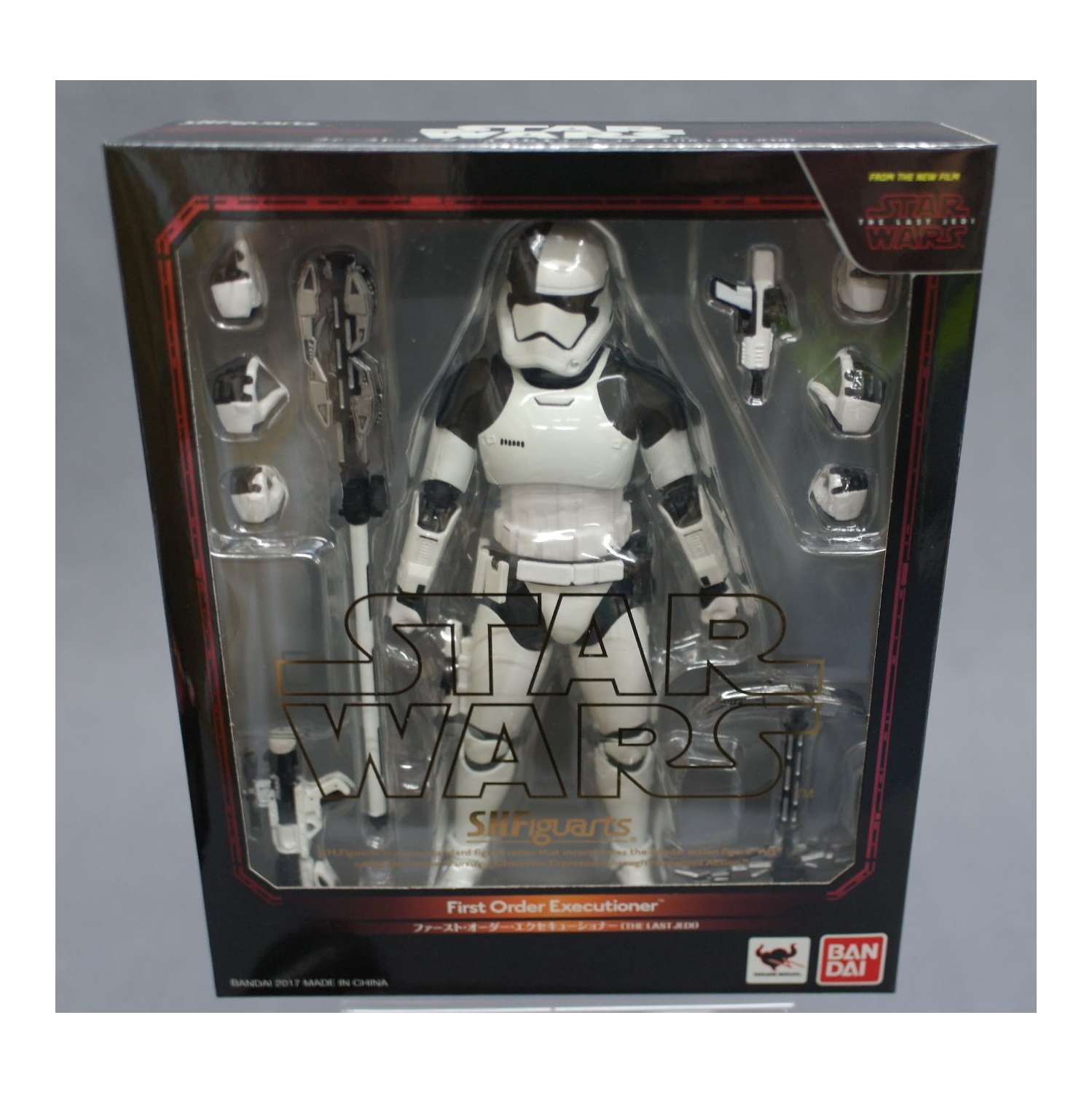 BANDAI S.H. Figuarts Star Wars The Last Jedi 6" Action Figure First Order Stormtrooper