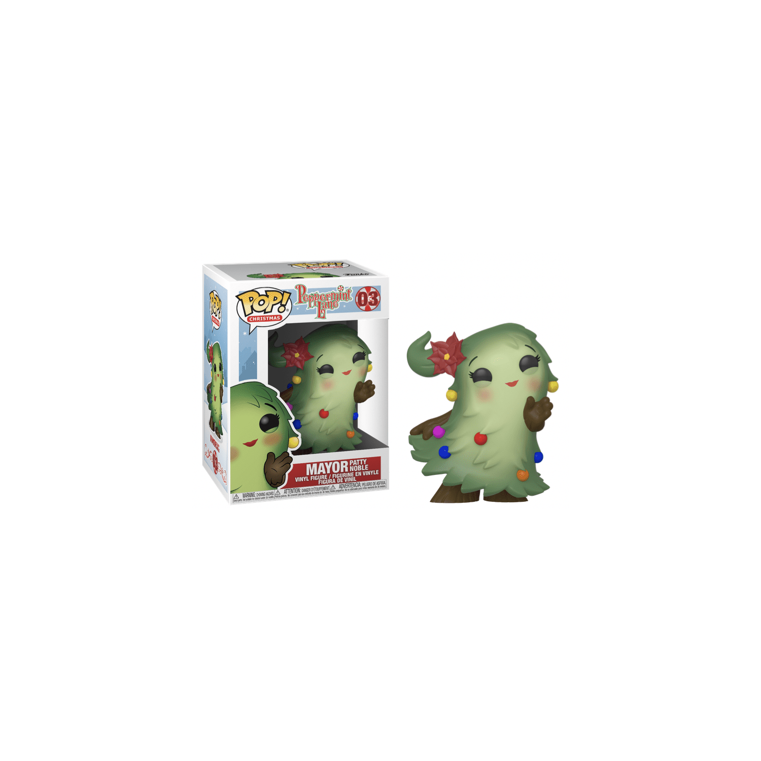 Funko Pop! Christmas Peppermint Lane Vinyl Figure Mayor Patty Noble #03 (SALE)