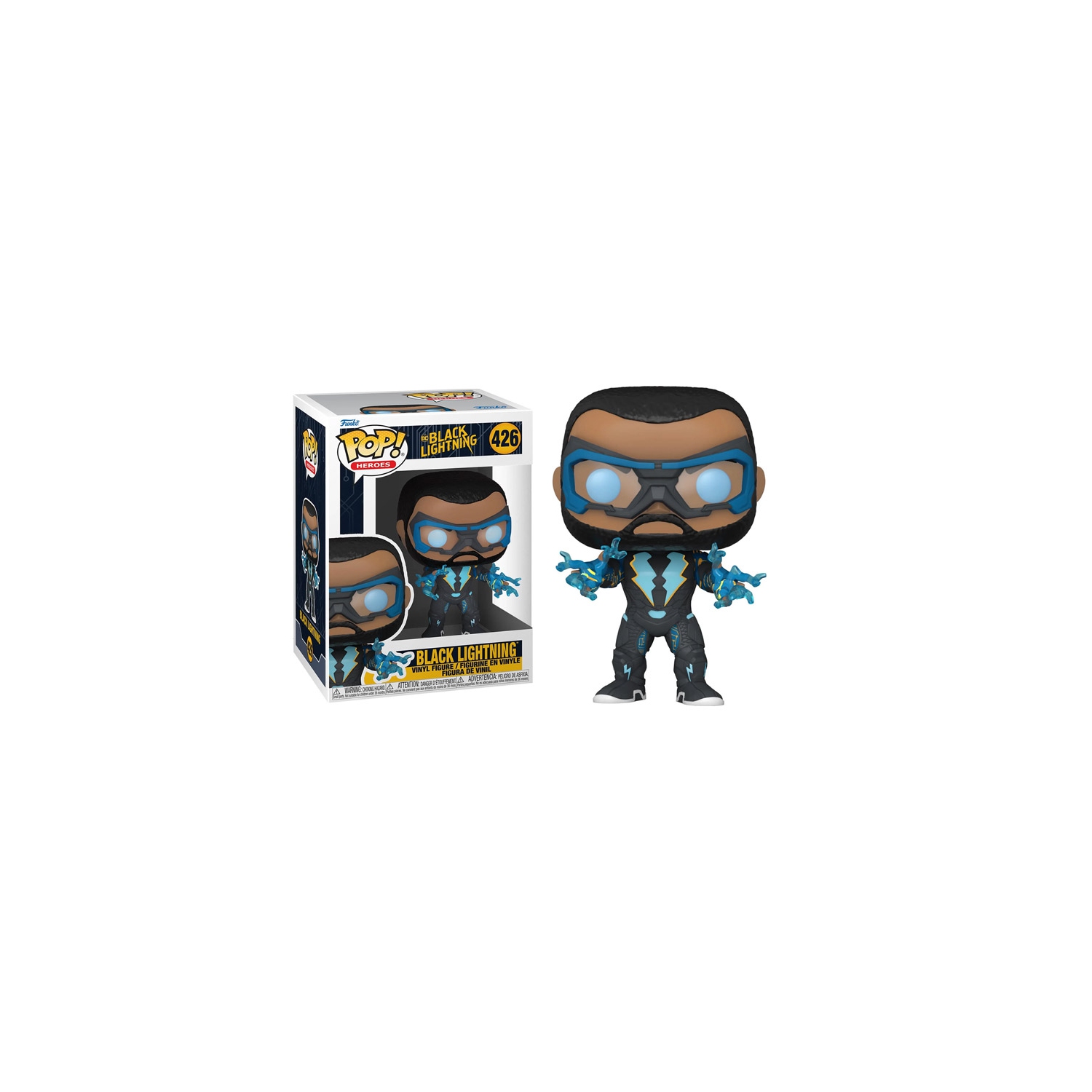 Funko Pop! Heroes Black Lightning Vinyl Figure Black Lightning #426