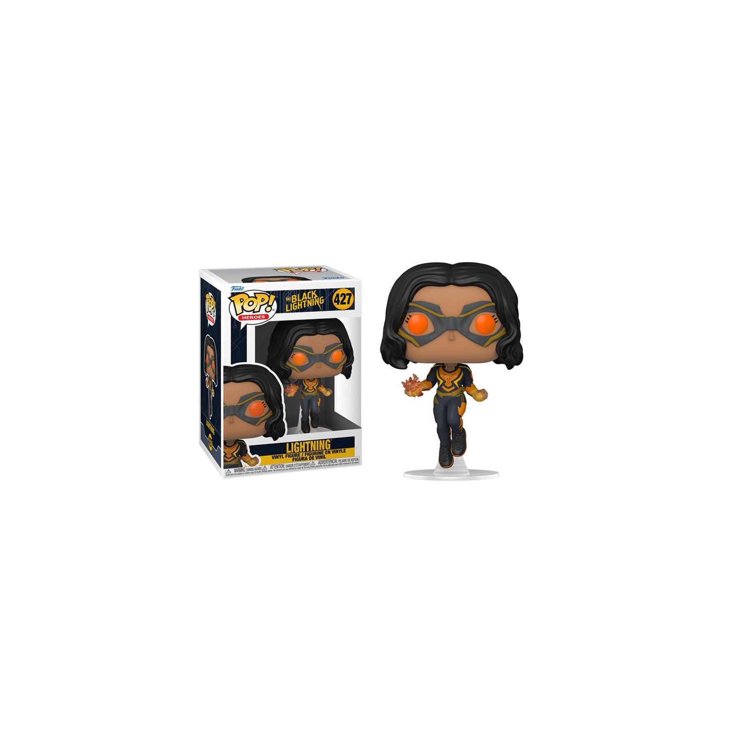 Figurine Pop! De Funko Heroes Black Lightning Vinyl figurine Lightning n° 427