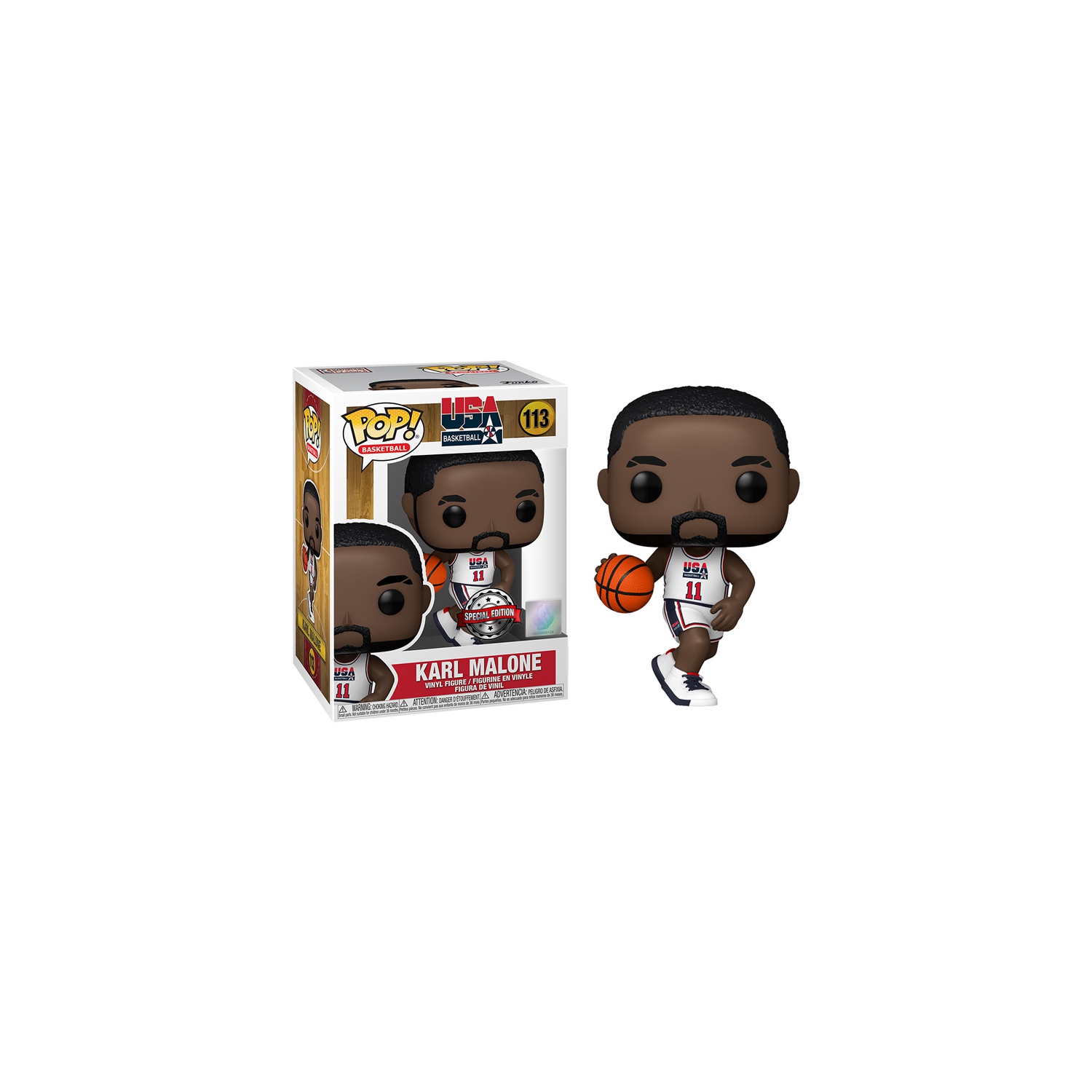 Funko POP! Basketball Team USA Karl Malone #113 Exclusive