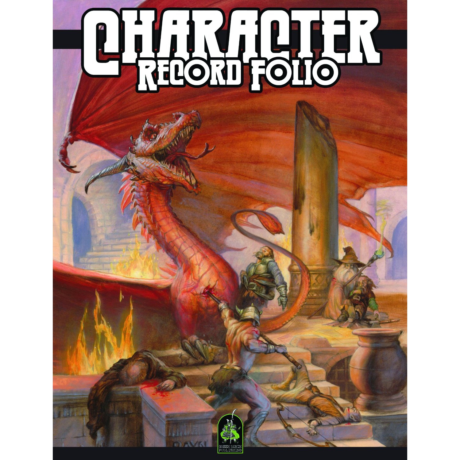 Étui folio Ronin Green Character Record (vente)