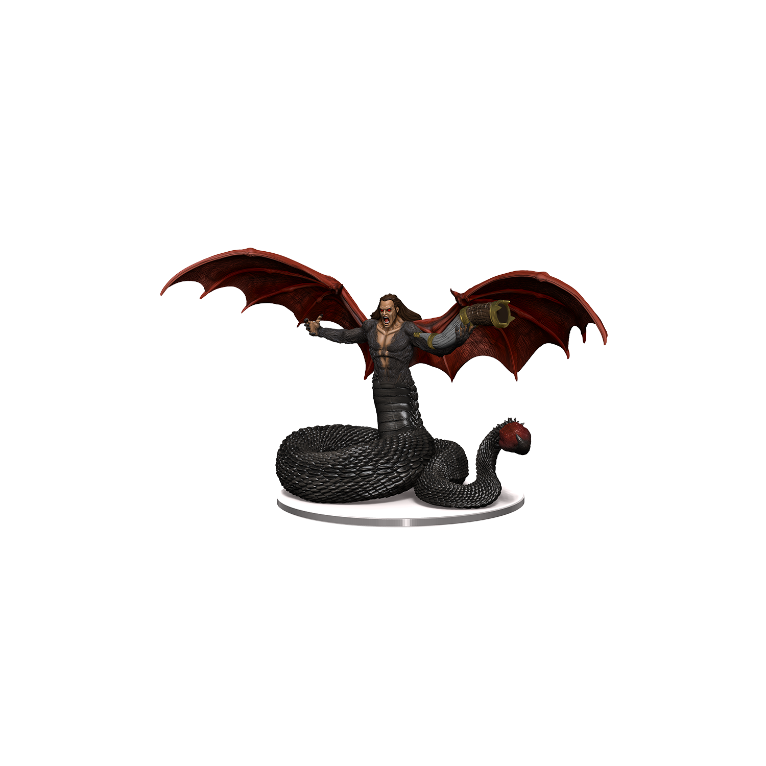Icônes des royaumes de WizKids Games Dungeons & Dragons de The Realms Premium Painted Figure : Archerdevil Geryon