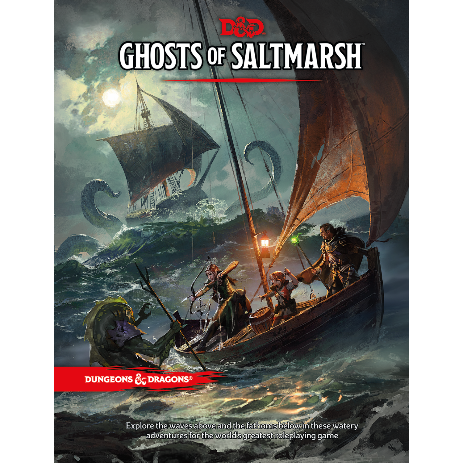 Dungeons & Dragons: Ghosts of Saltmarsh Book, Hard Cover