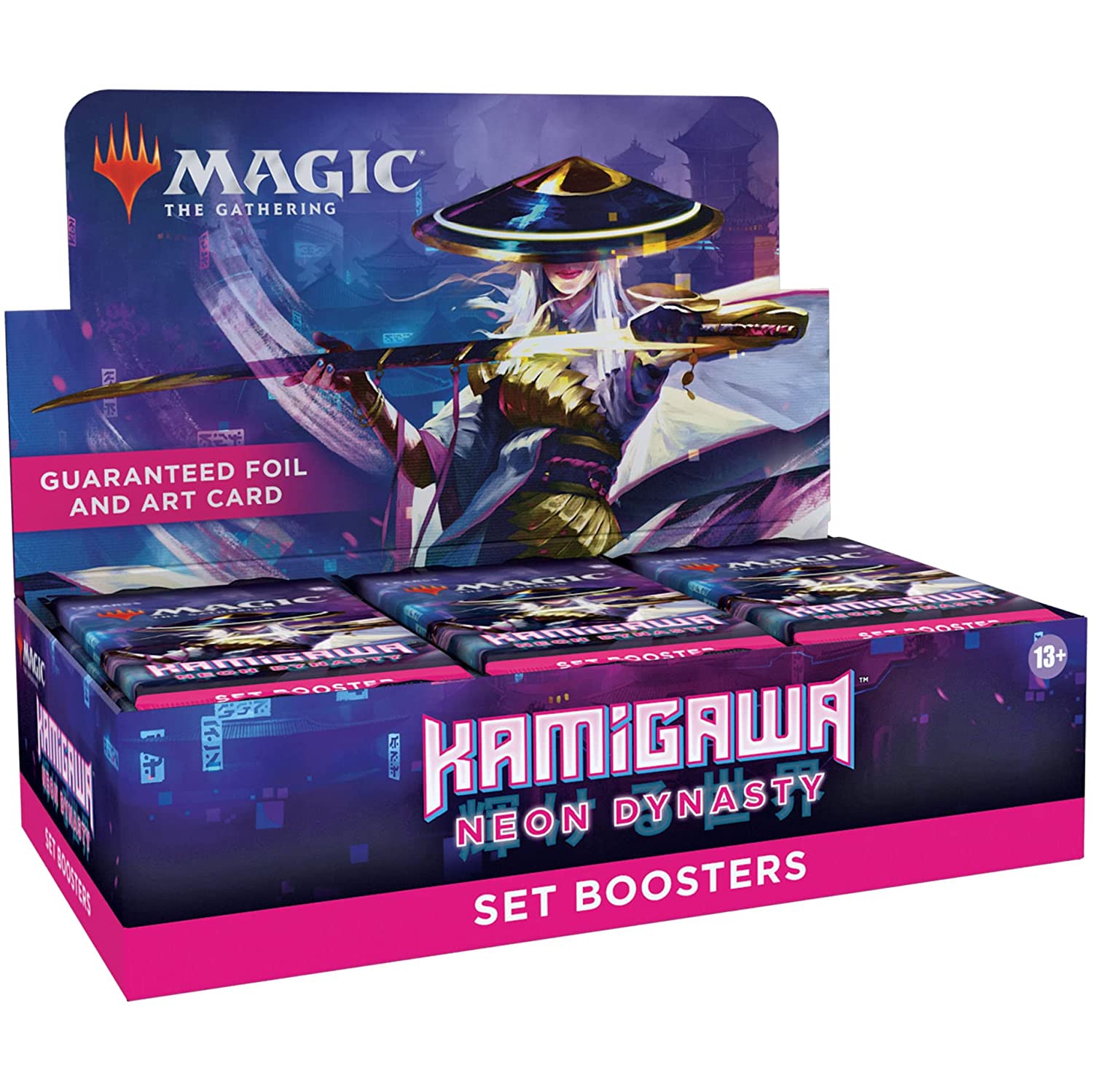 Magic the Gathering: Kamigawa: Neon Dynasty Set Boosters Box 30 packs