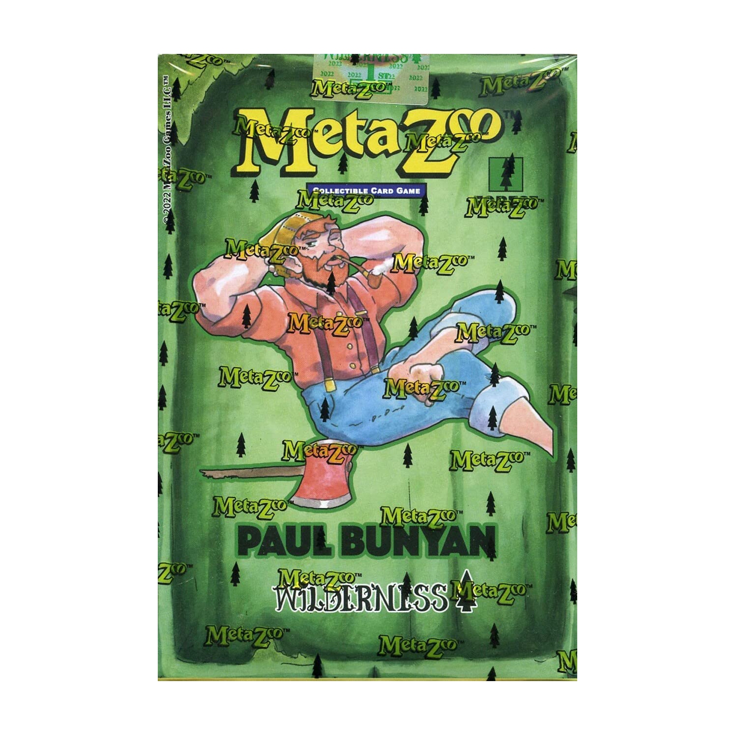 Metazoo Games MetaZoo Trading Card Game: Wilderness - Paul Bunyan Theme Deck