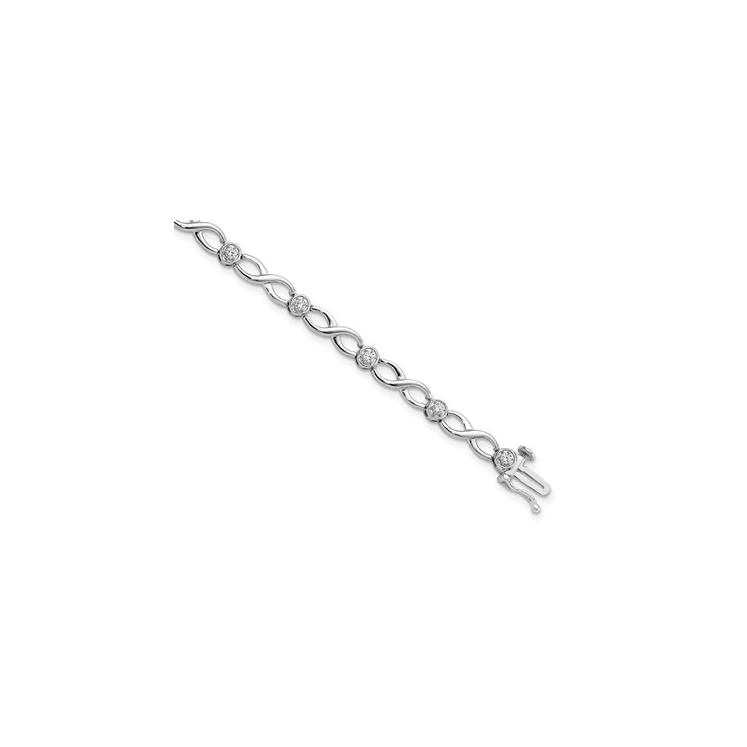 Bracelet Infinity Diamond Infinity 1/2 carat