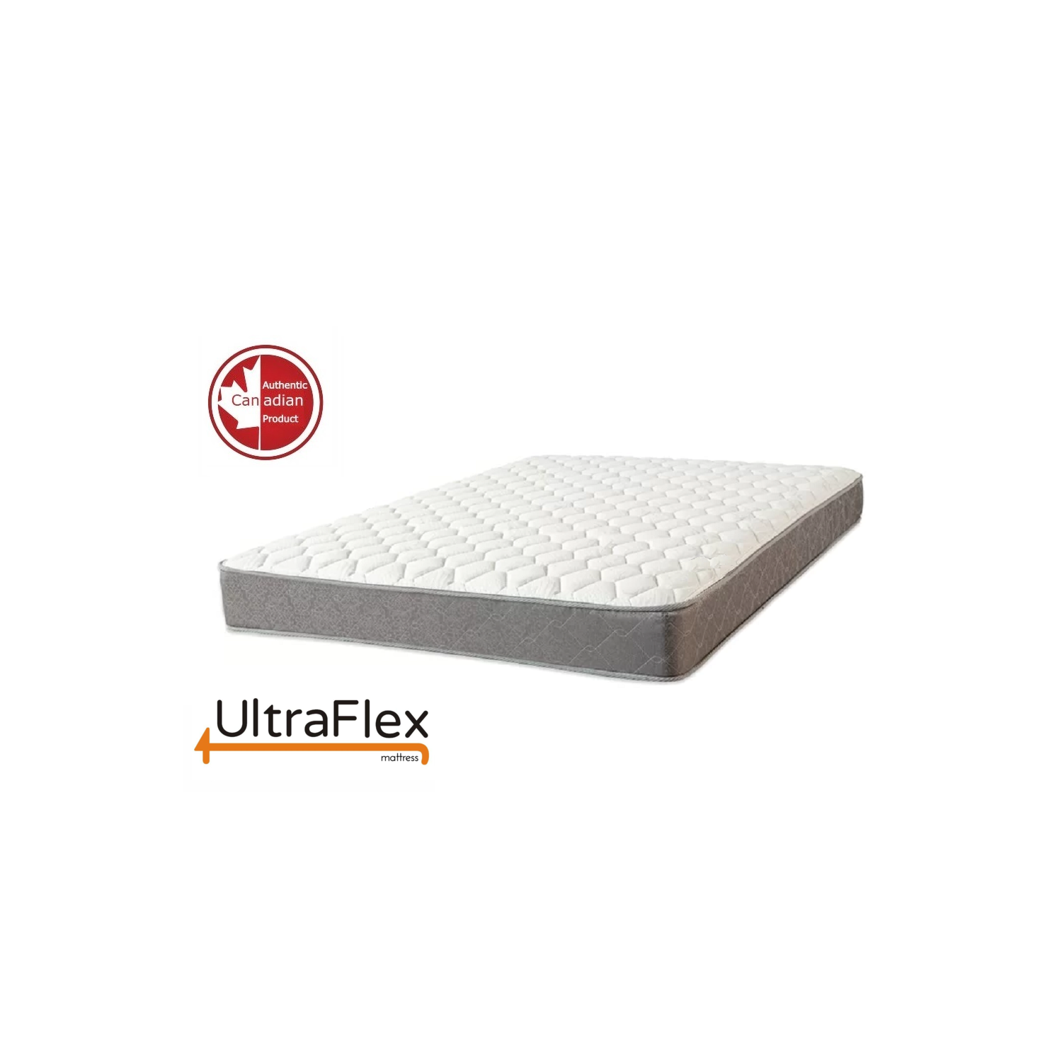 Ultraflex ESSENCE PLUS- Orthopedic Luxury Gel Memory Foam, Natural Comfort, Balanced Support, Eco-friendly - with Waterproof Mattress Protector