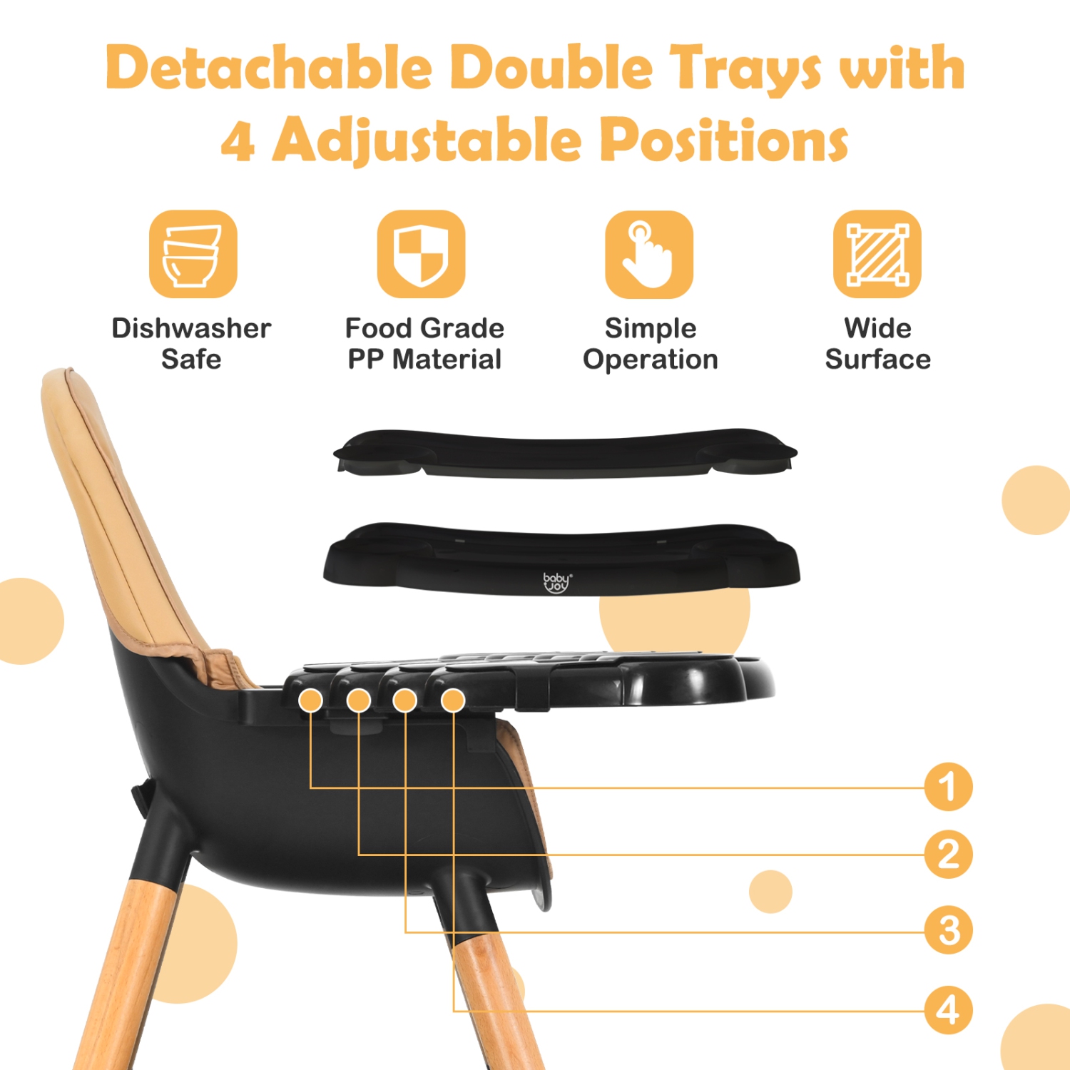 Costway 6-in-1 Convertible Table Chair Set for Babies & Toddlers w/ Building Block Table