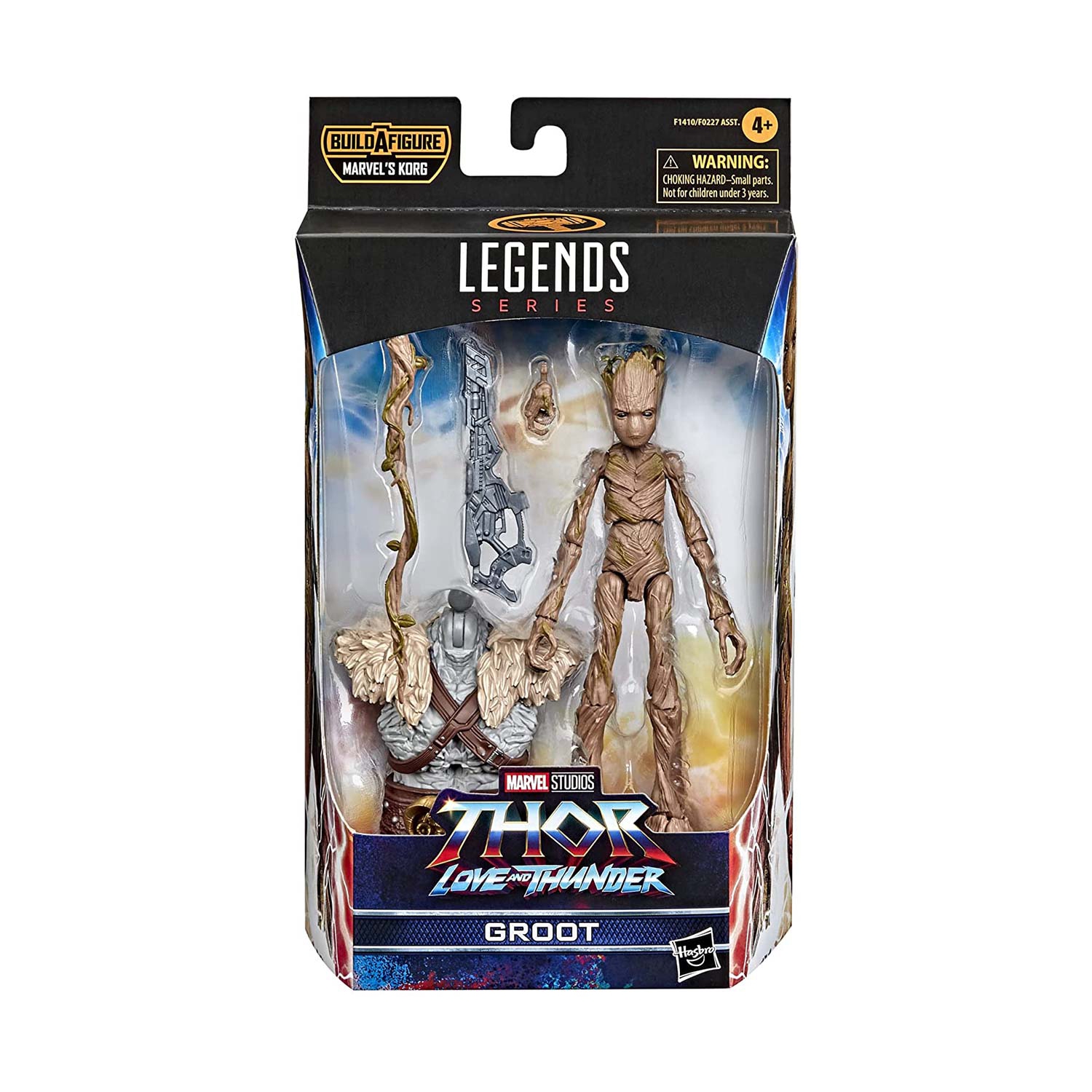Marvel Legends Thor Love and Thunder 6 Inch Action Figure BAF Korg - Groot