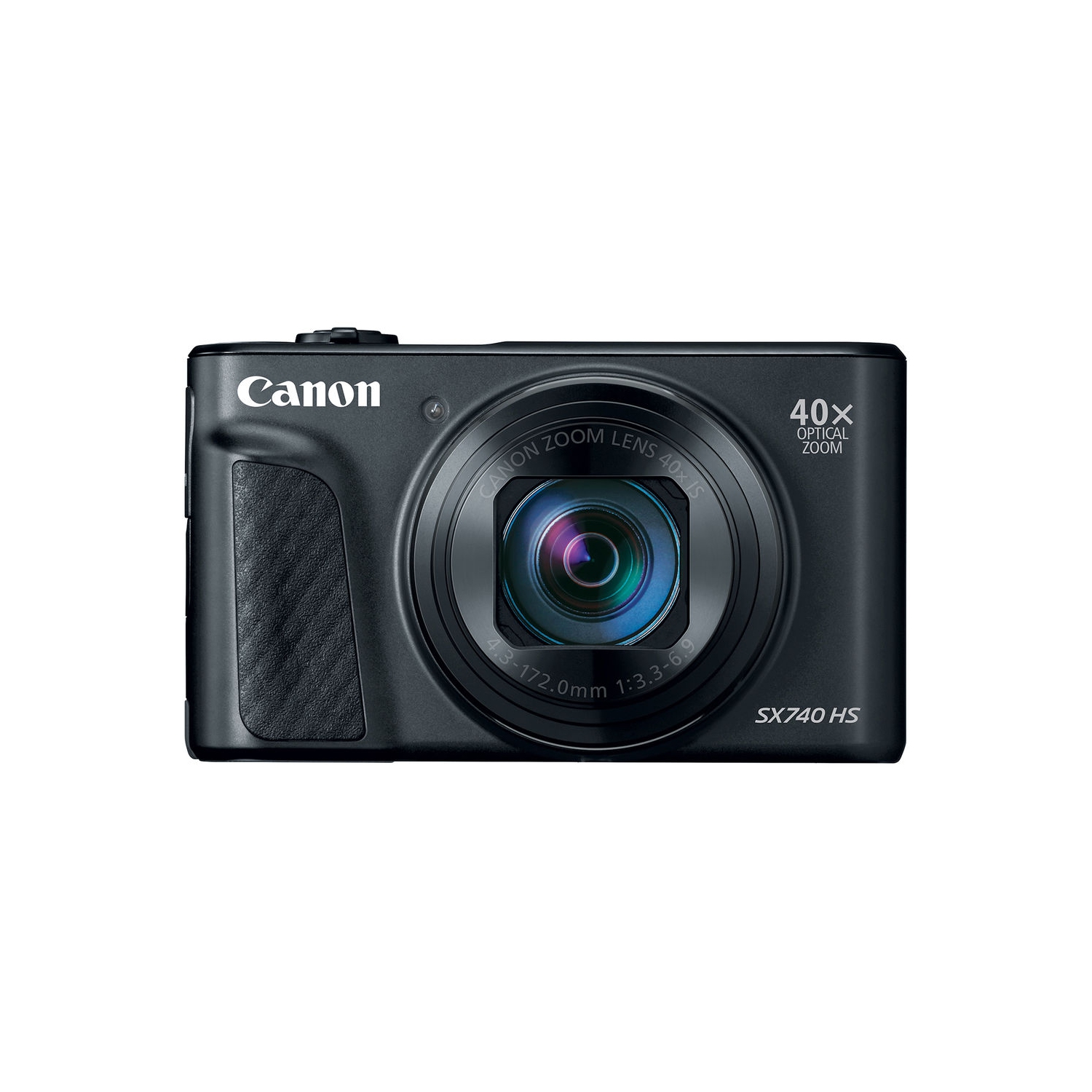 Canon PowerShot SX740 HS Digital Camera (Black) (2955C001) + 64GB