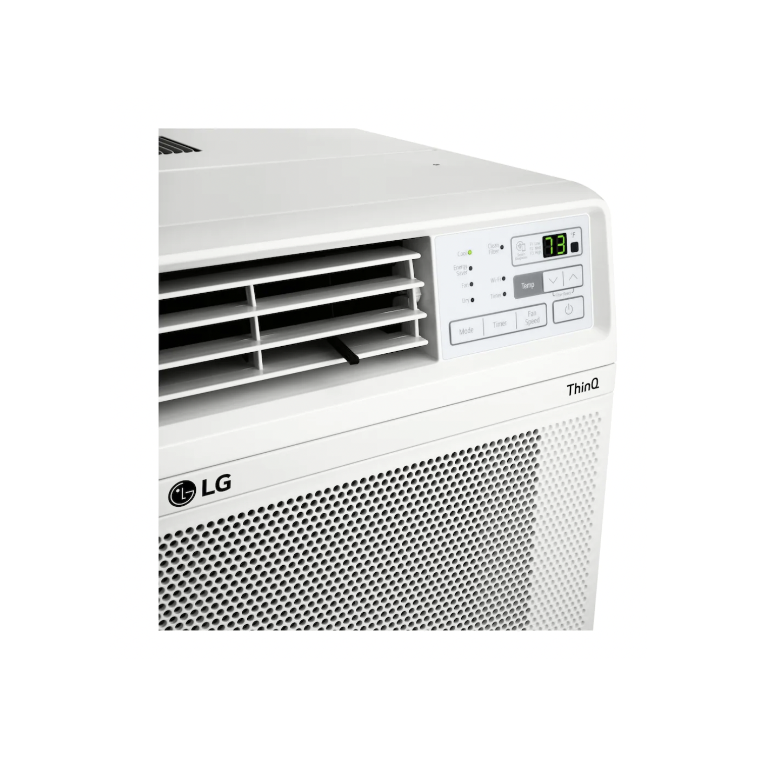 LG 10,000 BTU Window Smart Air Conditioner Cools 450 Sq. Ft. Ultra Quiet, Energy Star, Works w/ ThinQ, Amazon Alexa, Hey Google and Remote, 115V