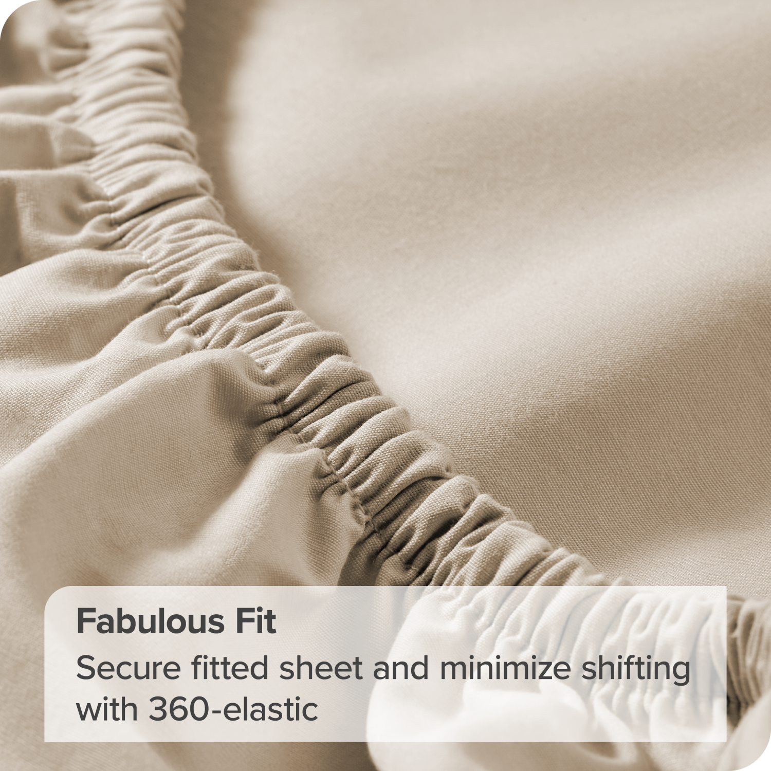 Ensemble de draps 100 % coton biologique de Bare Home - tissage gaufré - léger et respirant