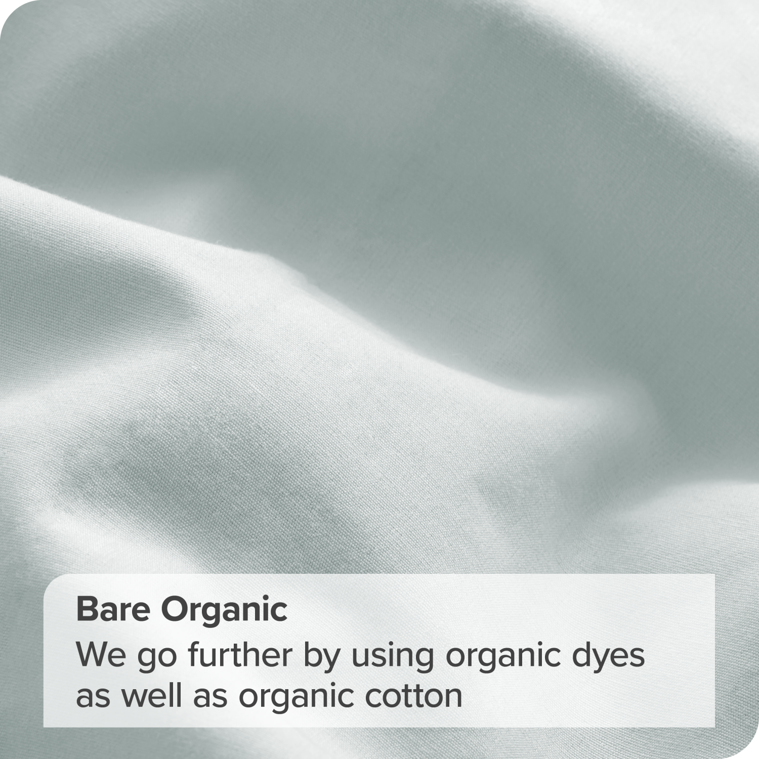 Bare Home 100% Organic Cotton Sheet Set - Crisp Percale Weave - Lightweight & Breathable