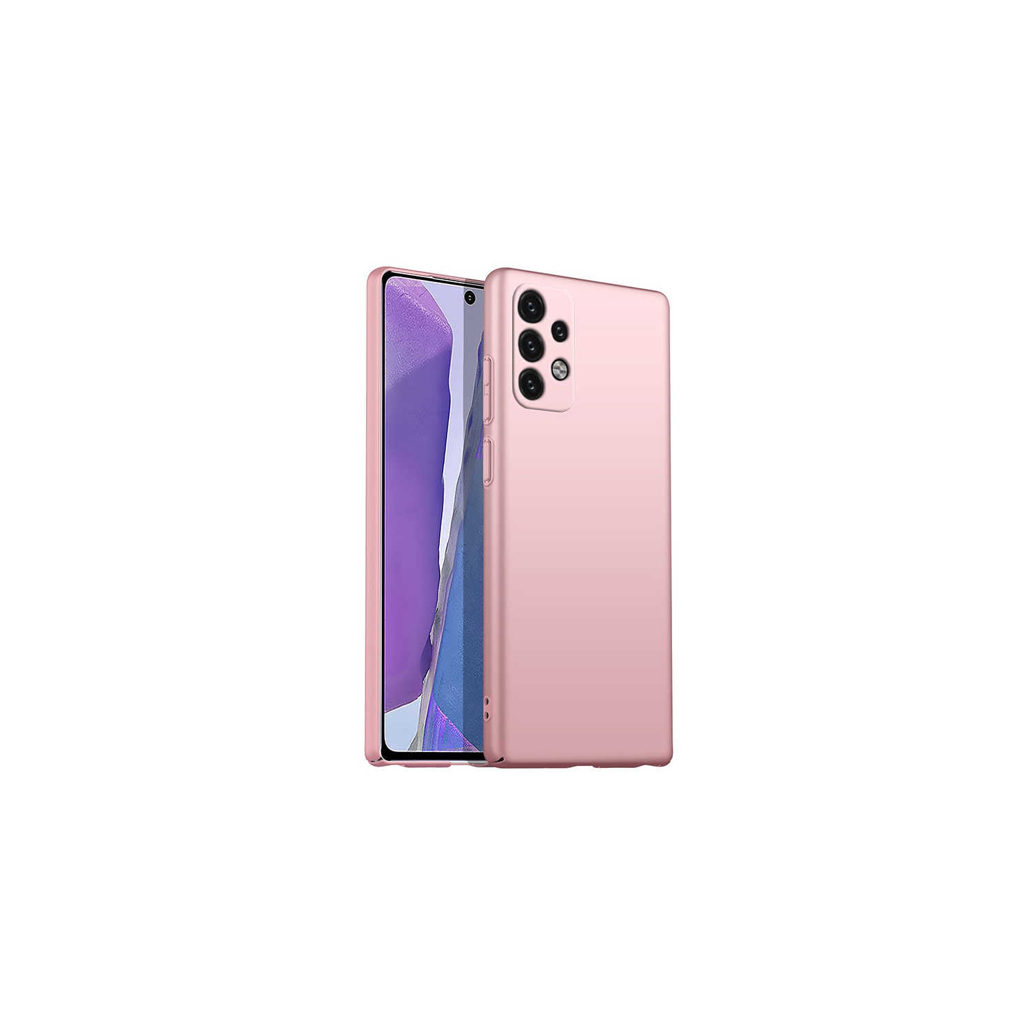 PANDACO Hard Shell Rose Gold Case for Samsung Galaxy A53