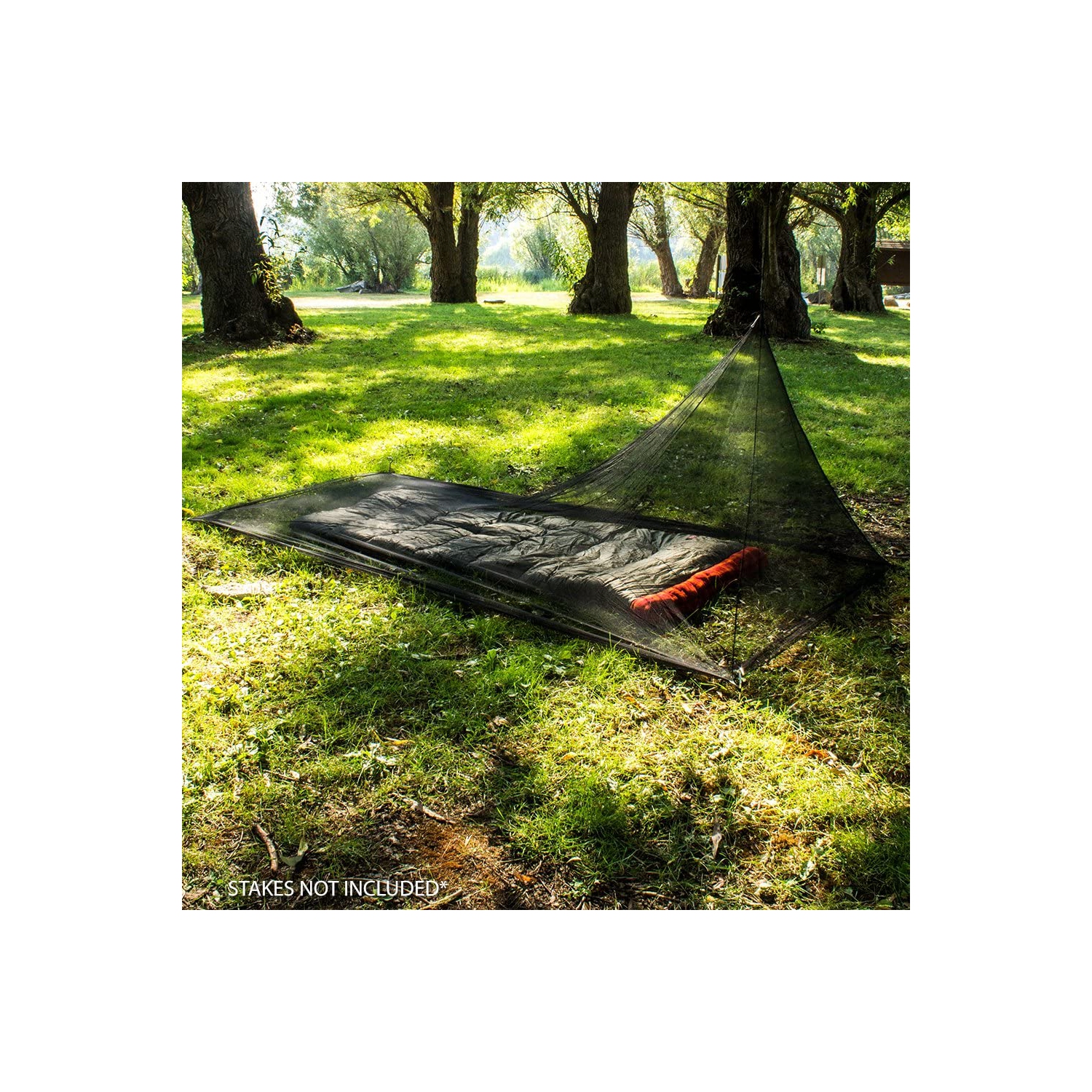 MEKKAPRO Mosquito Camping Insect Net with Carry Bag, Compact and Lightweight, Fits Sleeping Bags, Bed, Tent