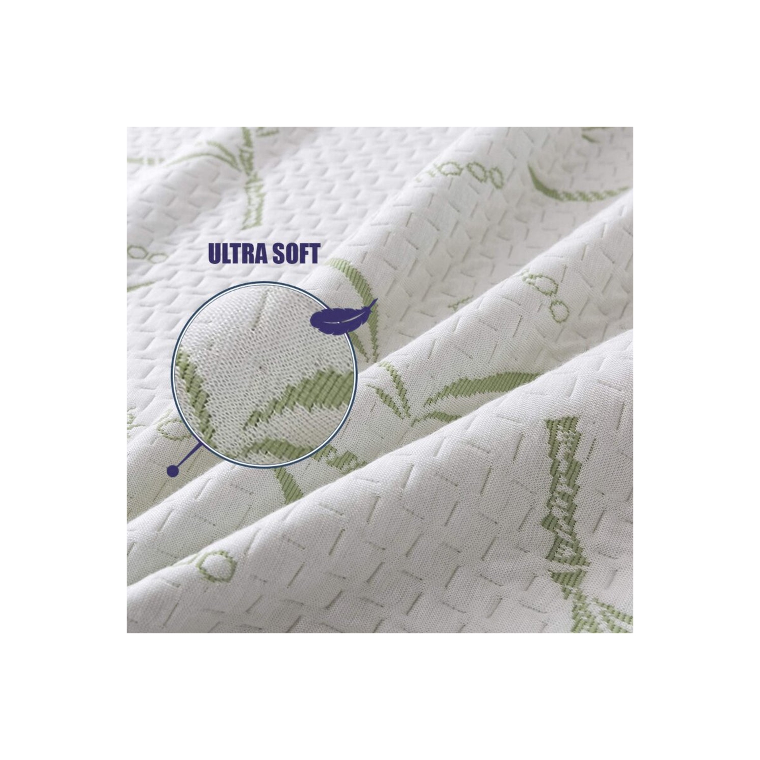 Ultraflex Swiss Bamboo - Jacquard Bamboo Waterproof Mattress Protector