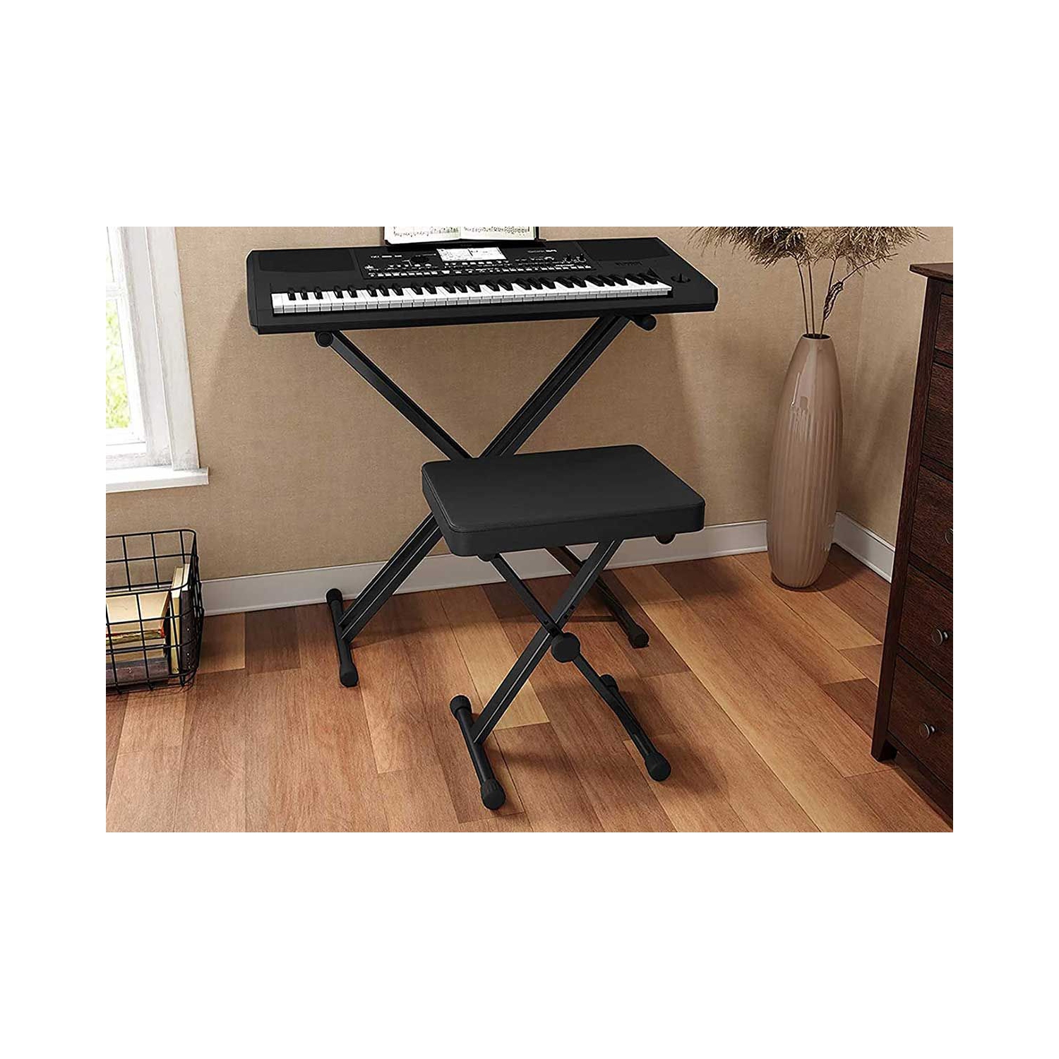 Banc de piano rembourré à hauteur réglable BB1ii de Boost Industries