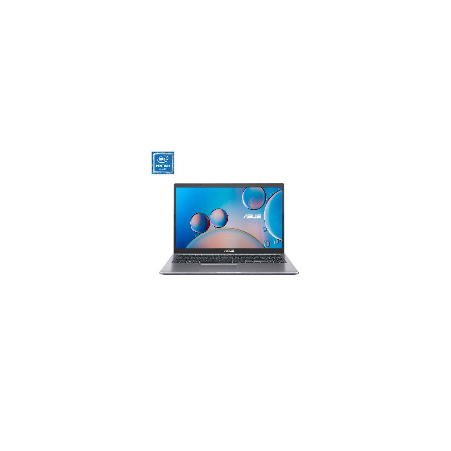Open Box - ASUS VivoBook 15 X515 15.6" Laptop - Grey (Intel Pentium Silver N5030/256GB SSD/8GB RAM/Windows 11)