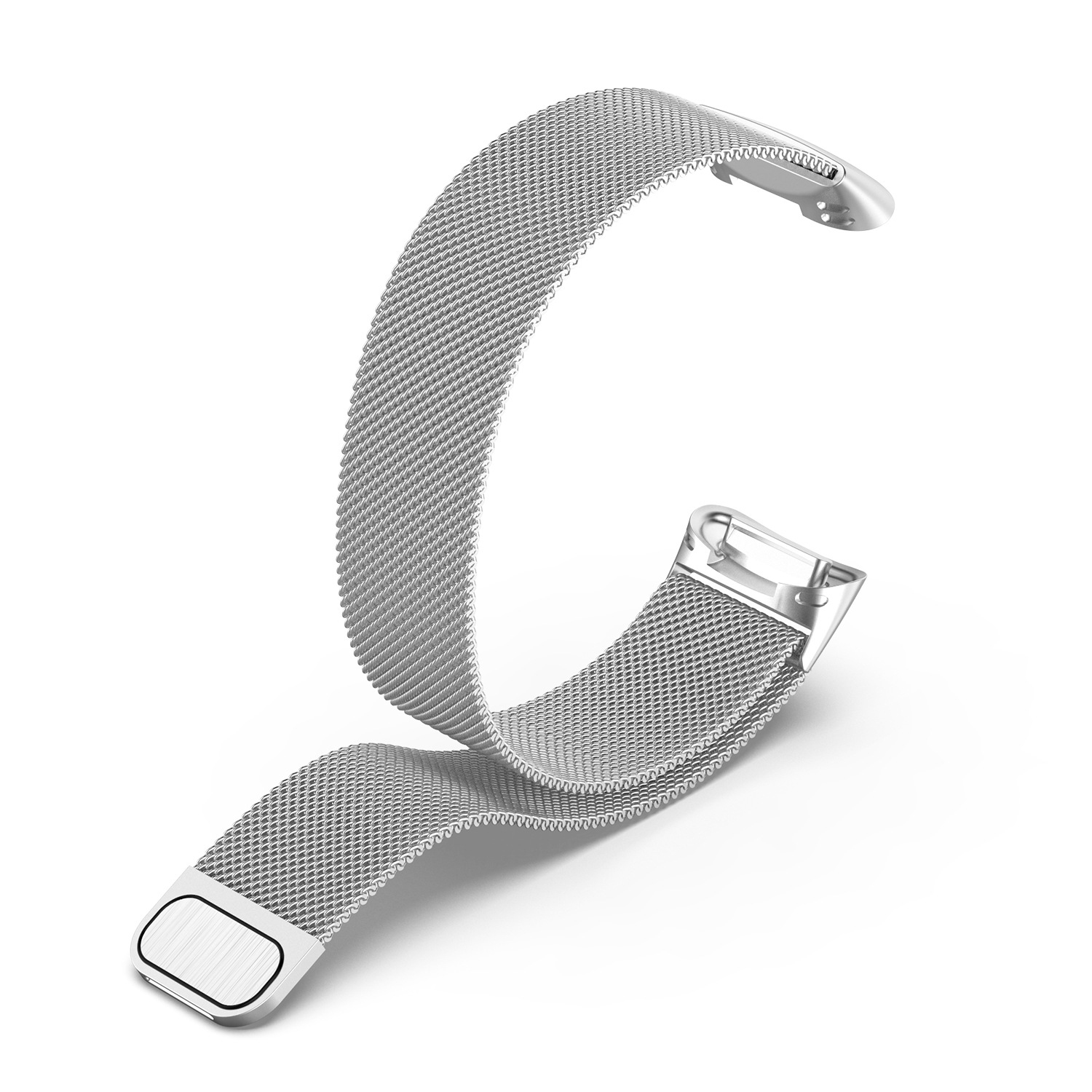 Compatible avec le bracelet ajustable charge 5 de Fitbit, le bracelet en métal de remplacement pour hommes et femmes