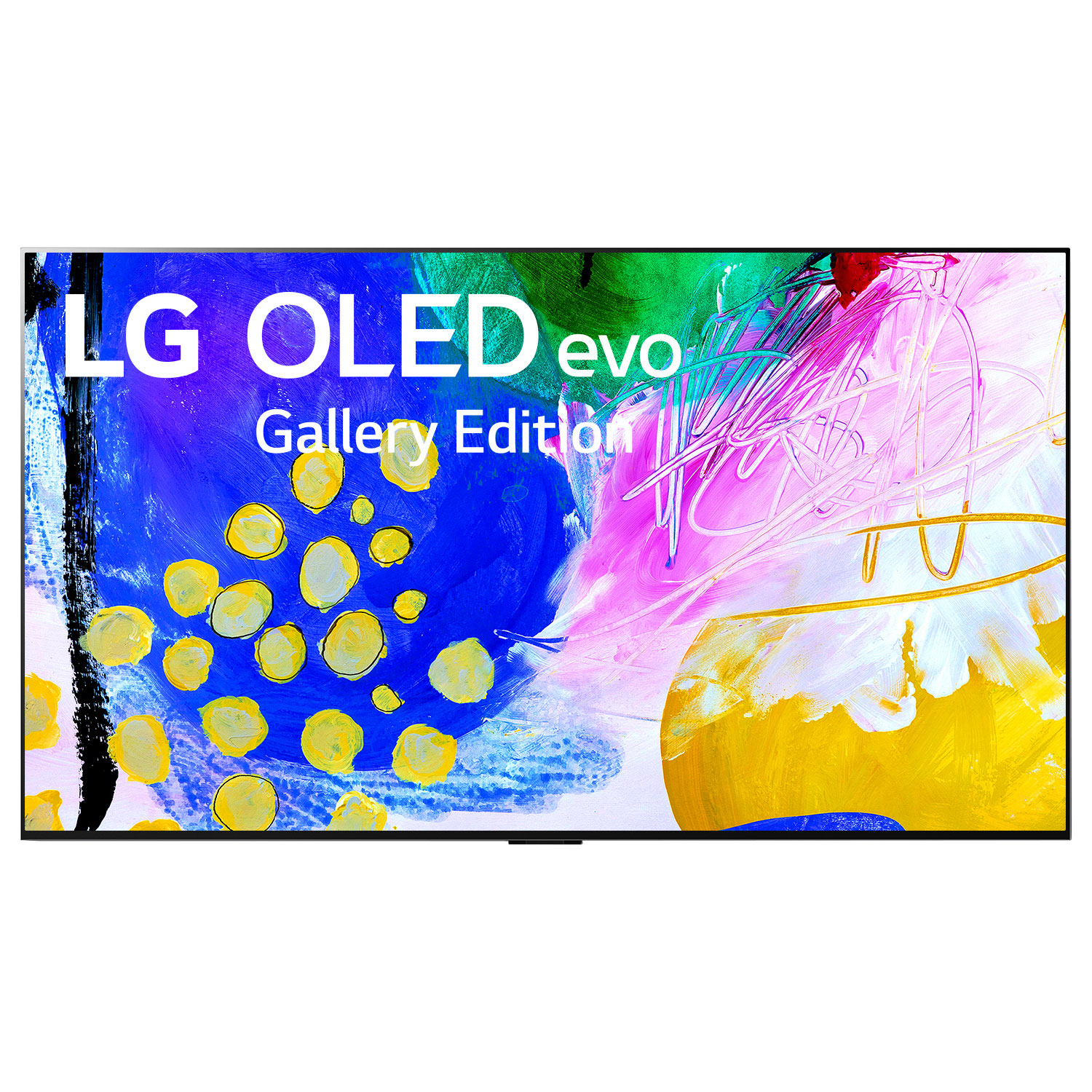 LG 65" G2 4K UHD HDR OLED webOS Evo Gallery Smart TV (OLED65G2PUA) - 2022 - Satin Silver