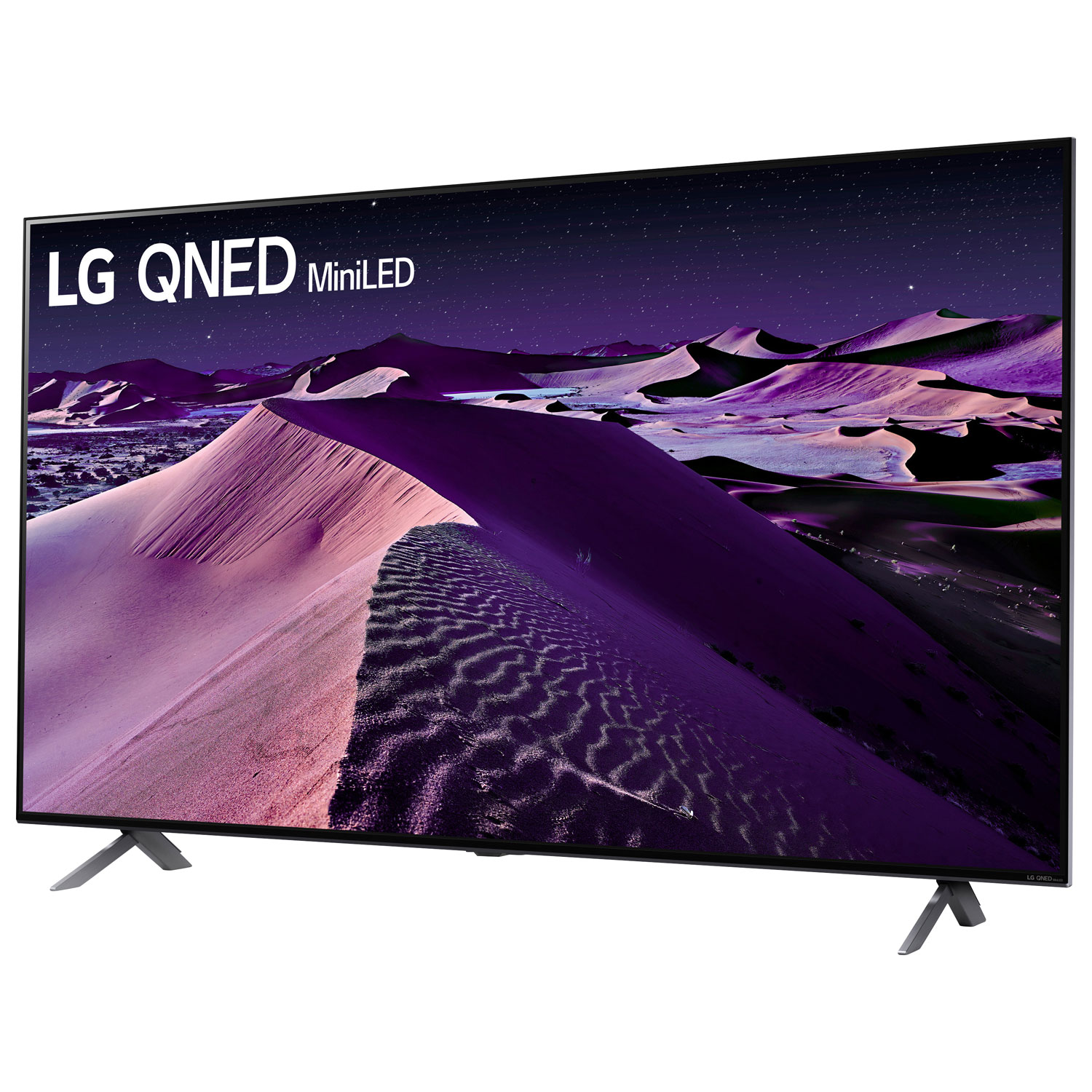LG 86" 4K UHD HDR QNED webOS Smart TV - 2022 - Dark Titan Silver/Ashed Blue