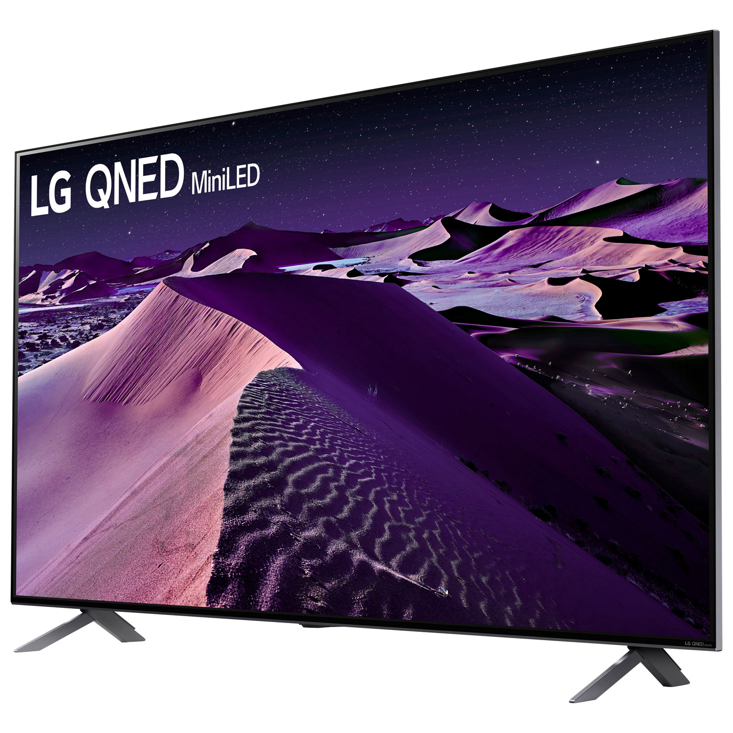 LG 86" 4K UHD HDR QNED webOS Smart TV - 2022 - Dark Titan Silver/Ashed Blue
