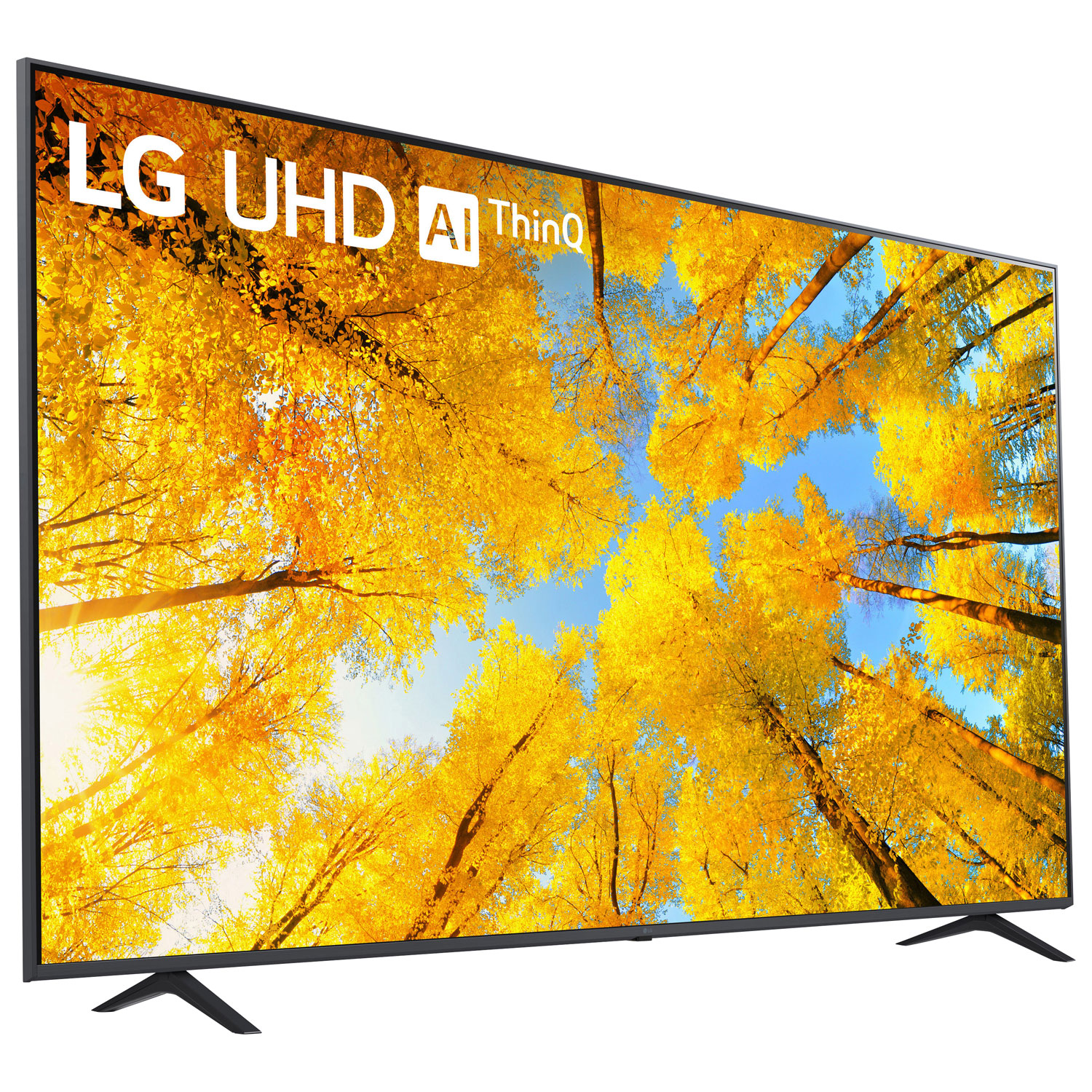 Téléviseur intelligent webOS HDR DEL UHD 4K de 75 po de LG - 2022 - Fer gris foncé