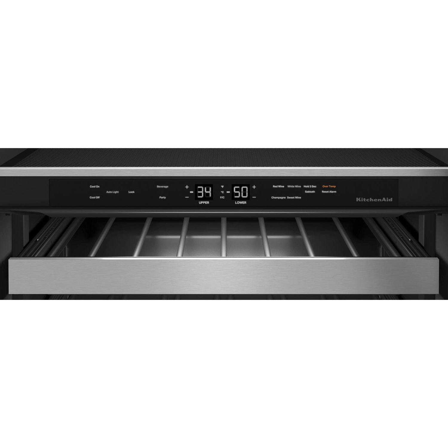 KitchenAid Undercounter 4.9 Cu. Ft. Freestanding Beverage Centre - Stainless Steel