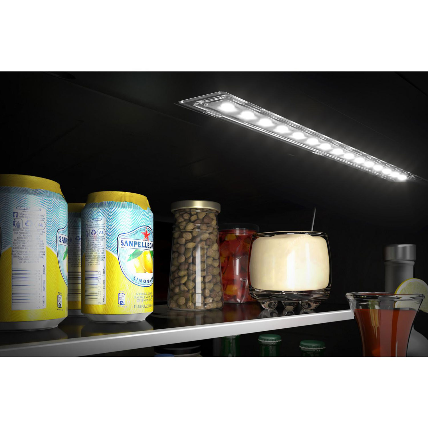 KitchenAid Undercounter 4.9 Cu. Ft. Freestanding Beverage Centre - Stainless Steel